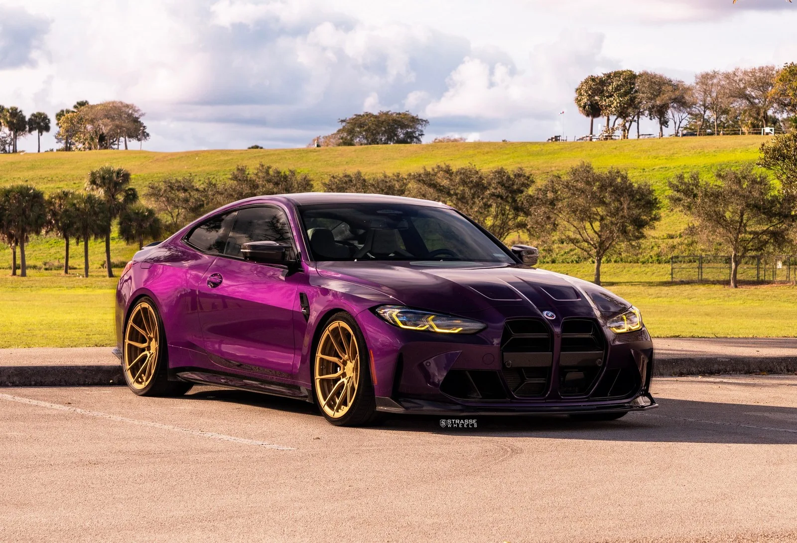 Strasse SV5 Deep Concave Duoblocks on BMW M4 G82.2, photo 2