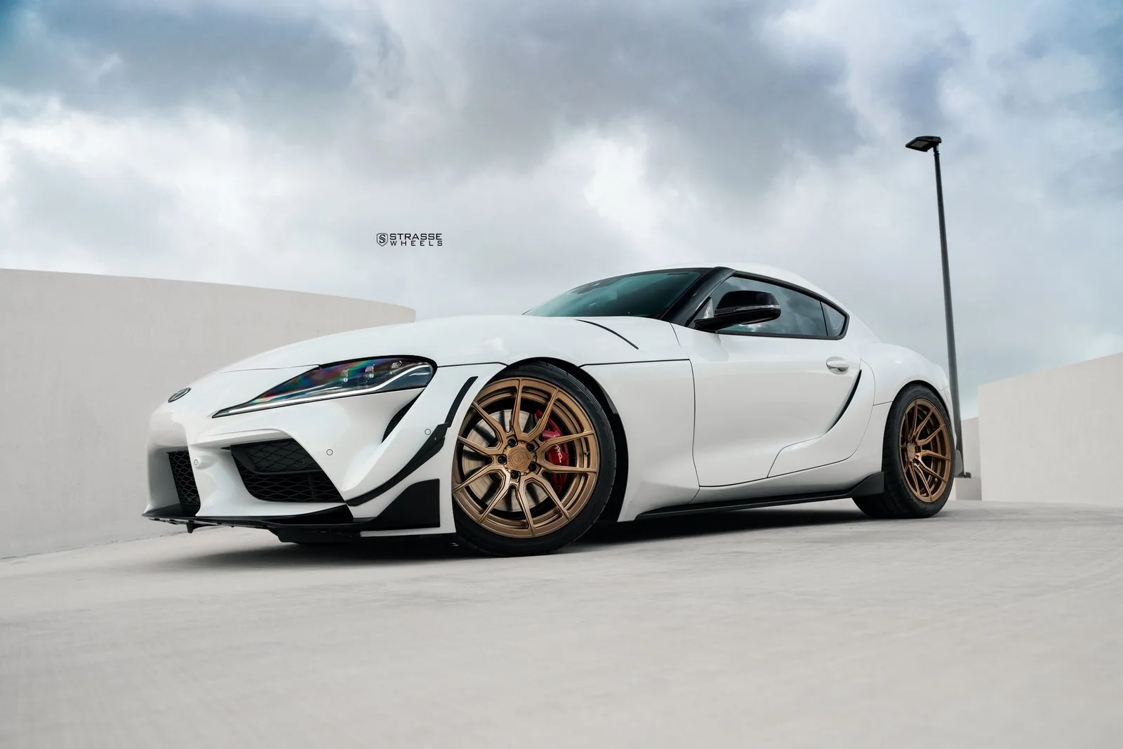 Strasse SV5 Deep Concave Duoblocks on Toyota Supra A90, photo 9