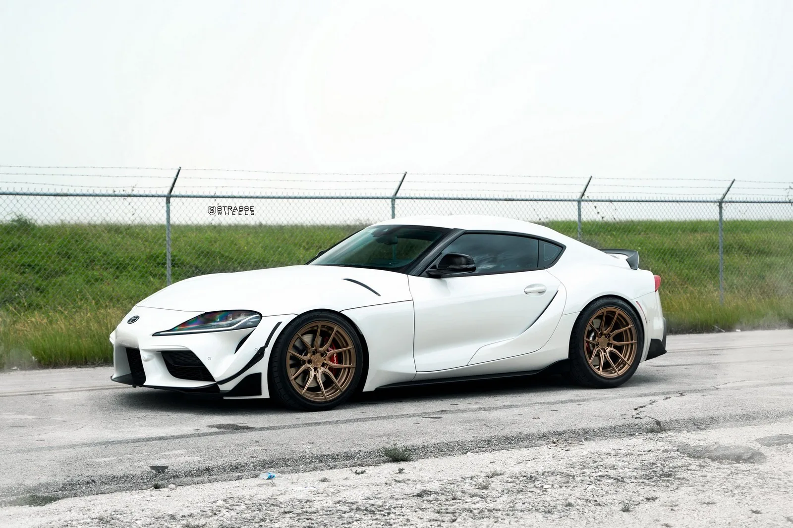Strasse SV5 Deep Concave Duoblocks on Toyota Supra A90, photo 8