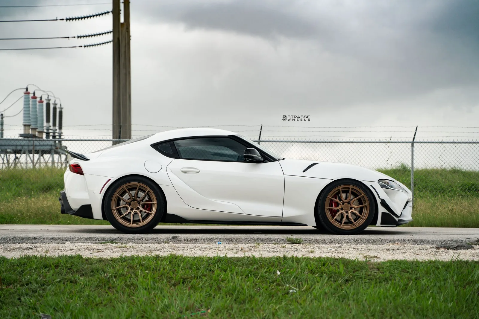 Strasse SV5 Deep Concave Duoblocks on Toyota Supra A90, photo 12