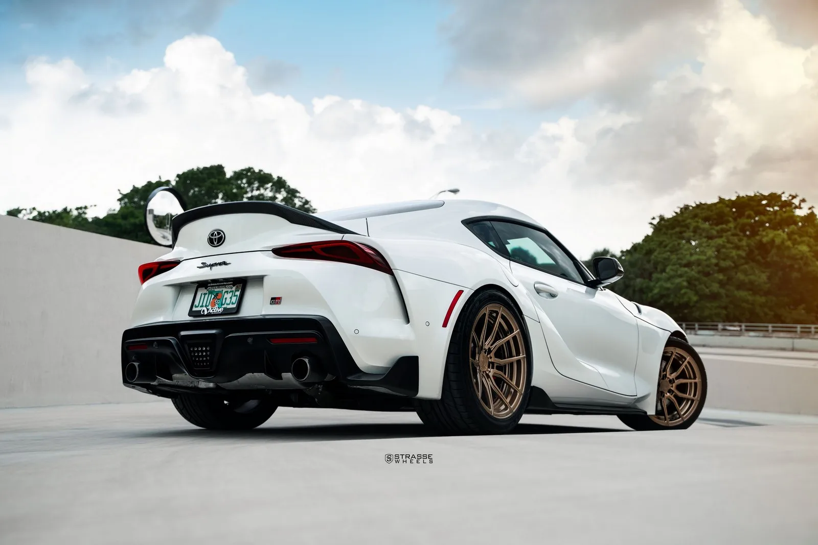 Strasse SV5 Deep Concave Duoblocks on Toyota Supra A90, photo 11