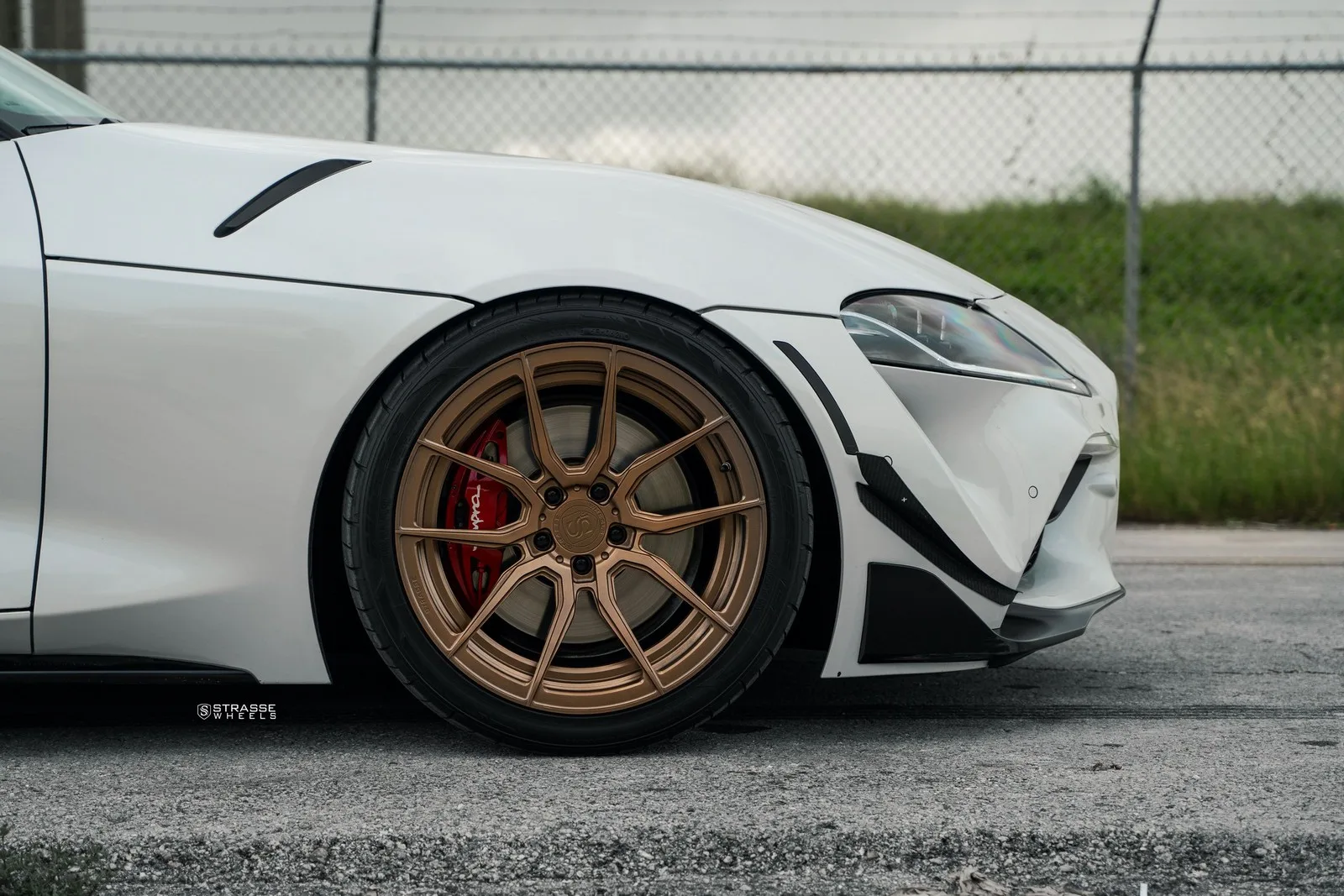 Strasse SV5 Deep Concave Duoblocks on Toyota Supra A90, photo 7