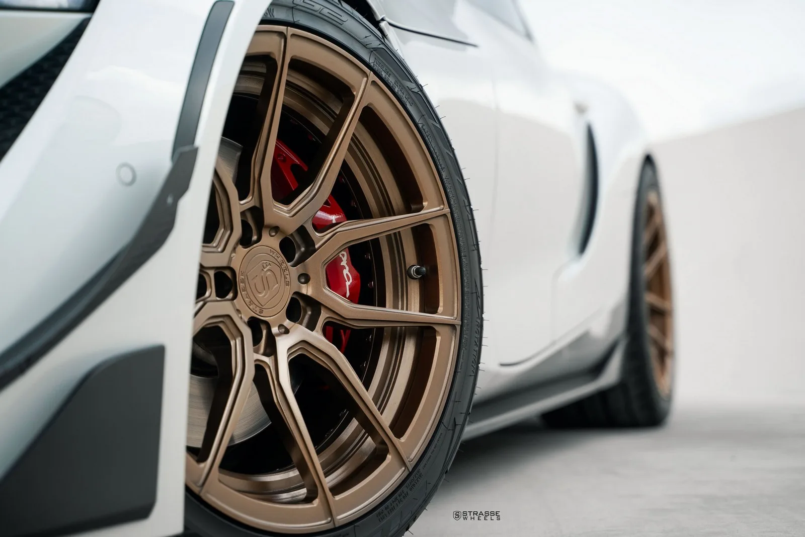 Strasse SV5 Deep Concave Duoblocks on Toyota Supra A90, photo 3