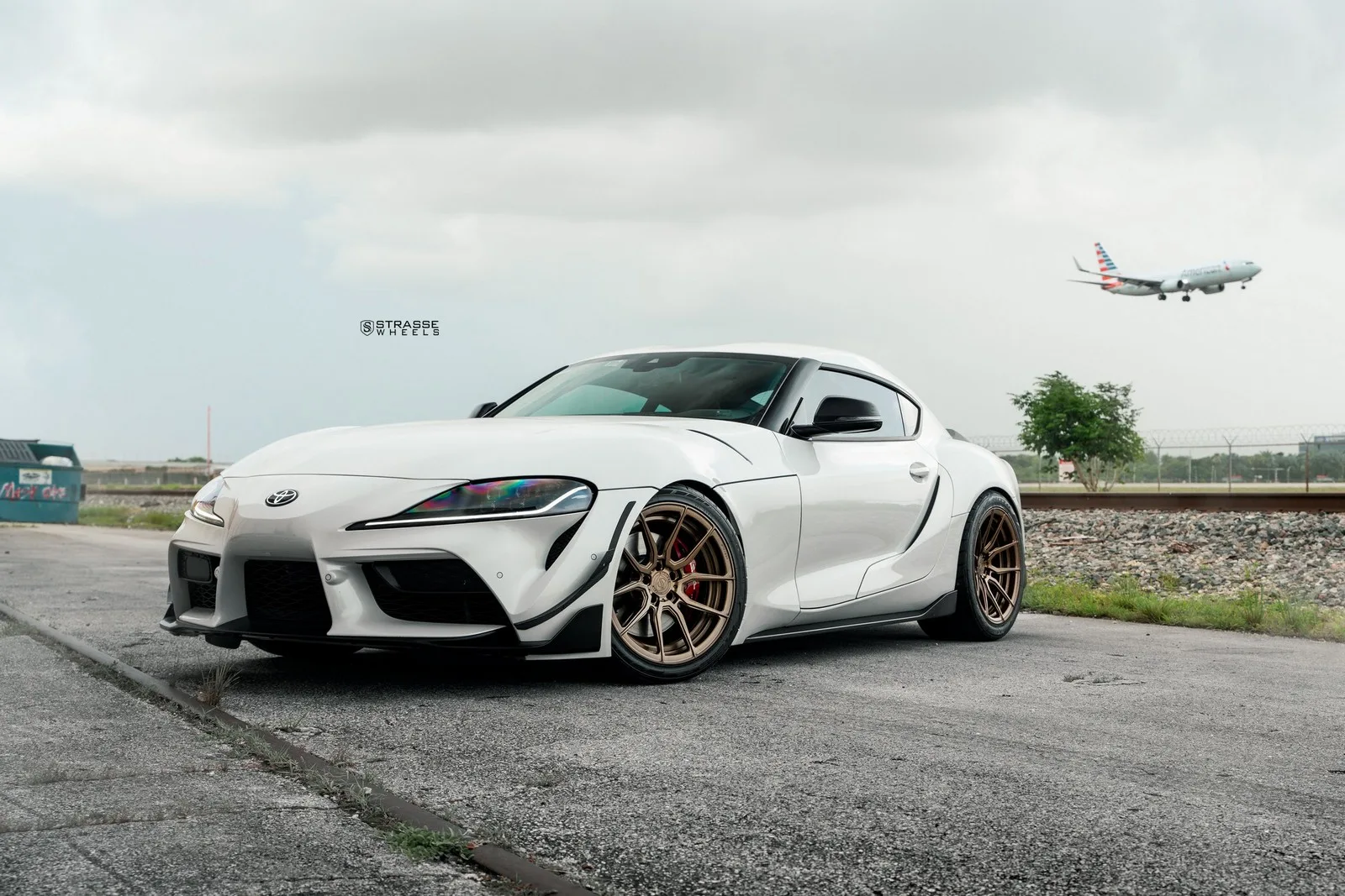 Strasse SV5 Deep Concave Duoblocks on Toyota Supra A90, photo 10