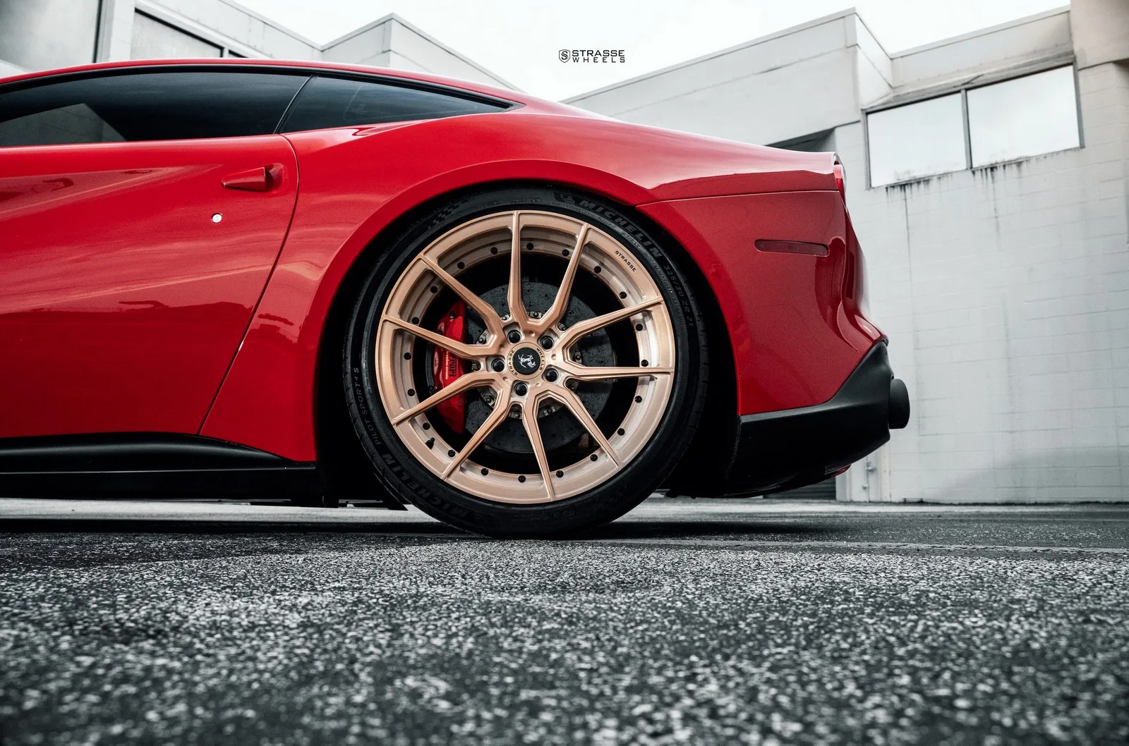 Strasse SV5 Deep Concave Duoblocks on Ferrari F12 F152, photo 12