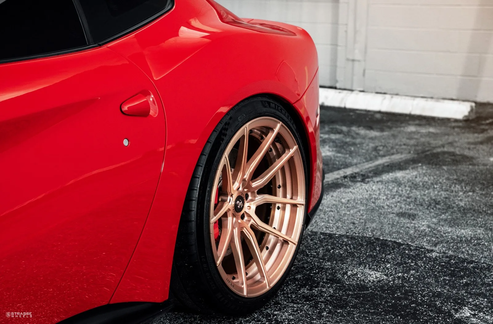 Strasse SV5 Deep Concave Duoblocks on Ferrari F12 F152, photo 11