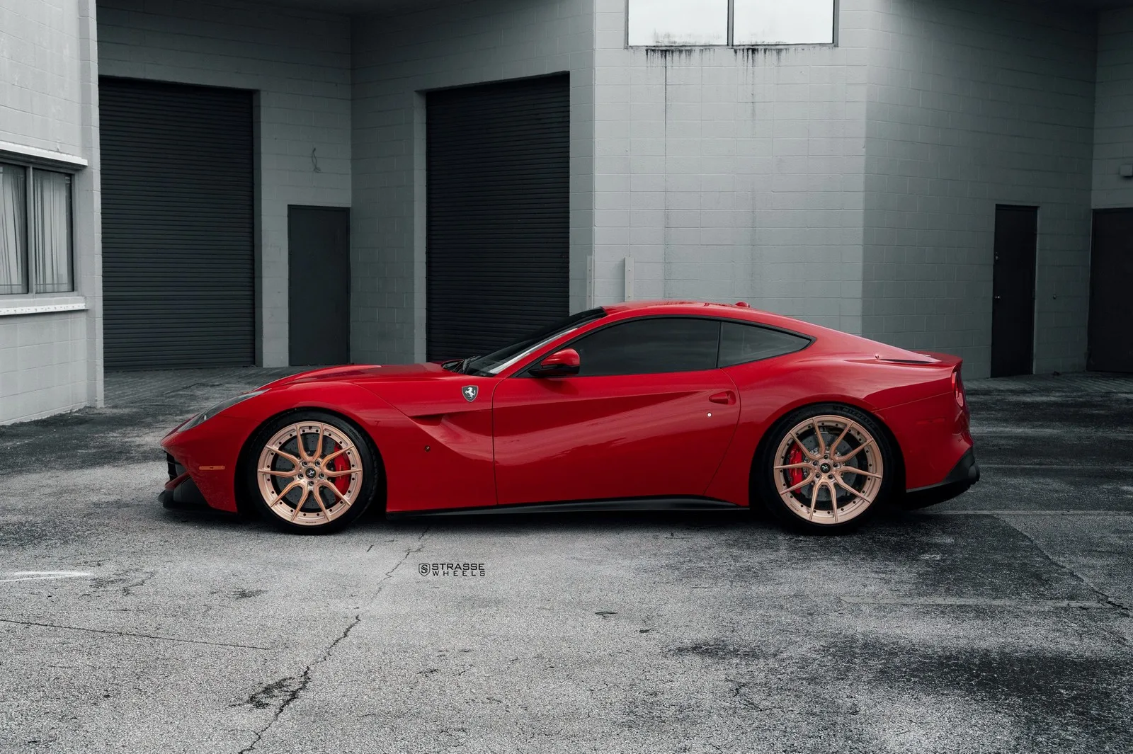 Strasse SV5 Deep Concave Duoblocks on Ferrari F12 F152, photo 9