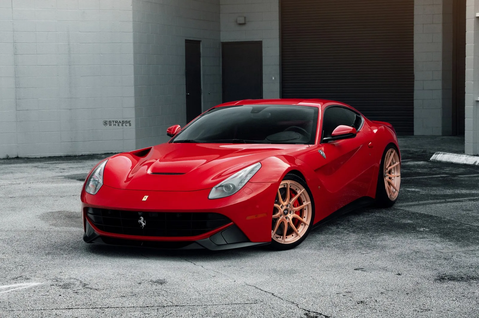 Strasse SV5 Deep Concave Duoblocks on Ferrari F12 F152, photo 7