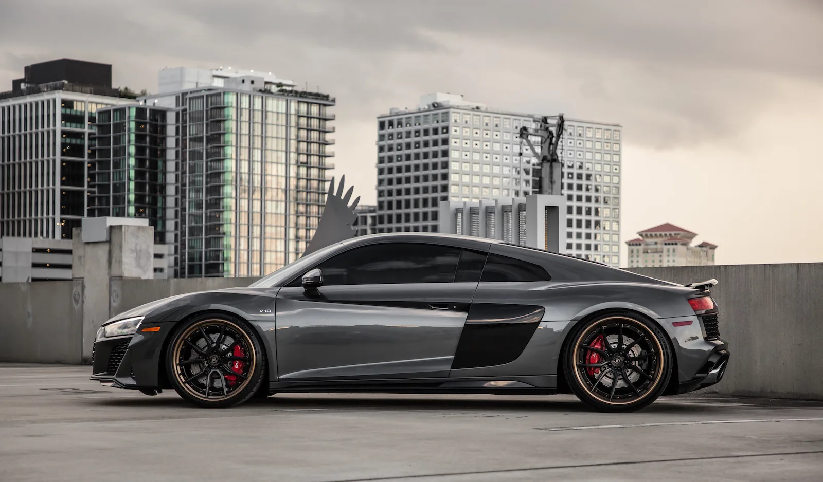 Strasse SV5 Deep Concave FS on Audi R8 Type 4S.2, photo 12