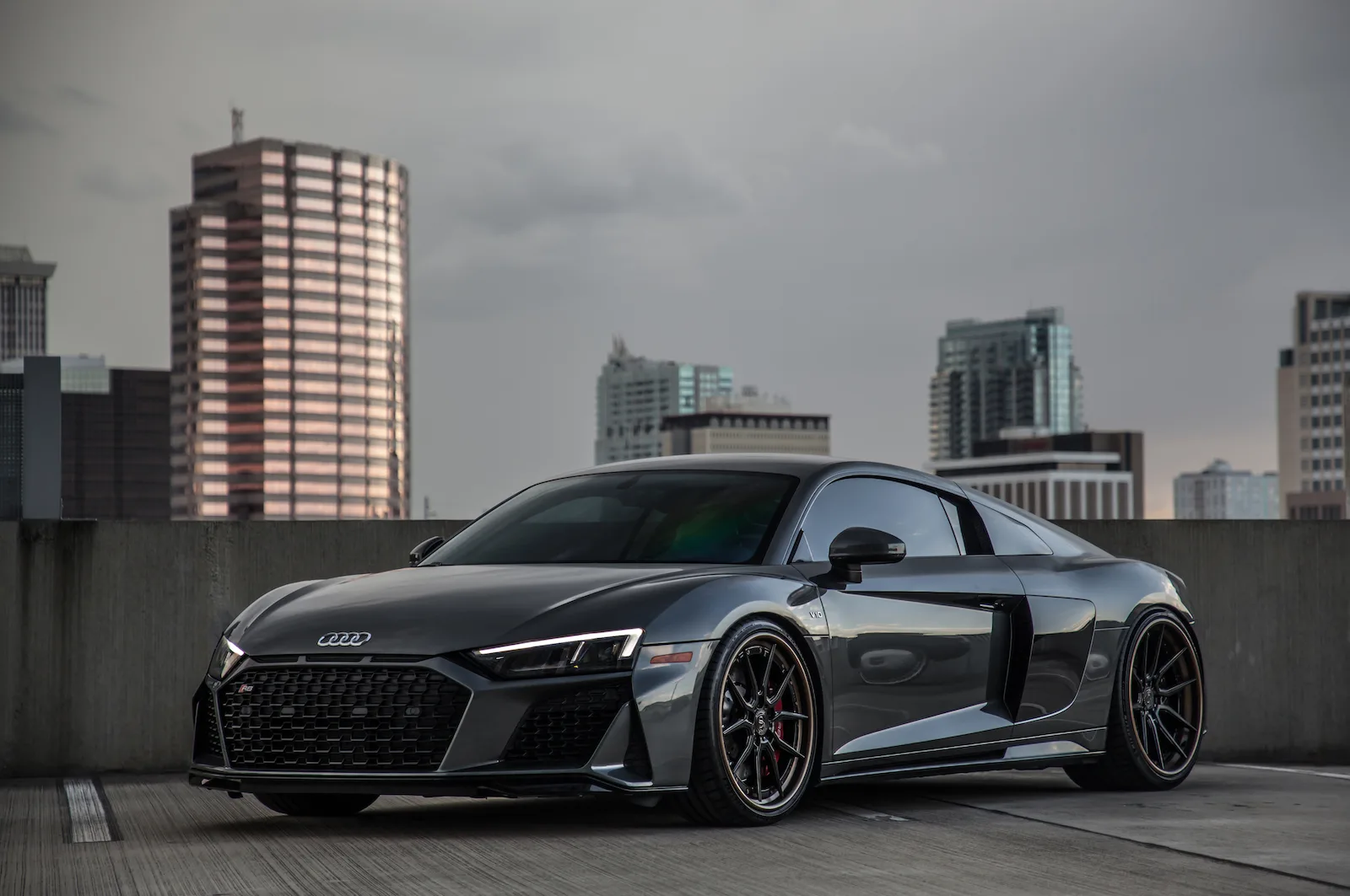Strasse SV5 Deep Concave FS on Audi R8 Type 4S.2, photo 8