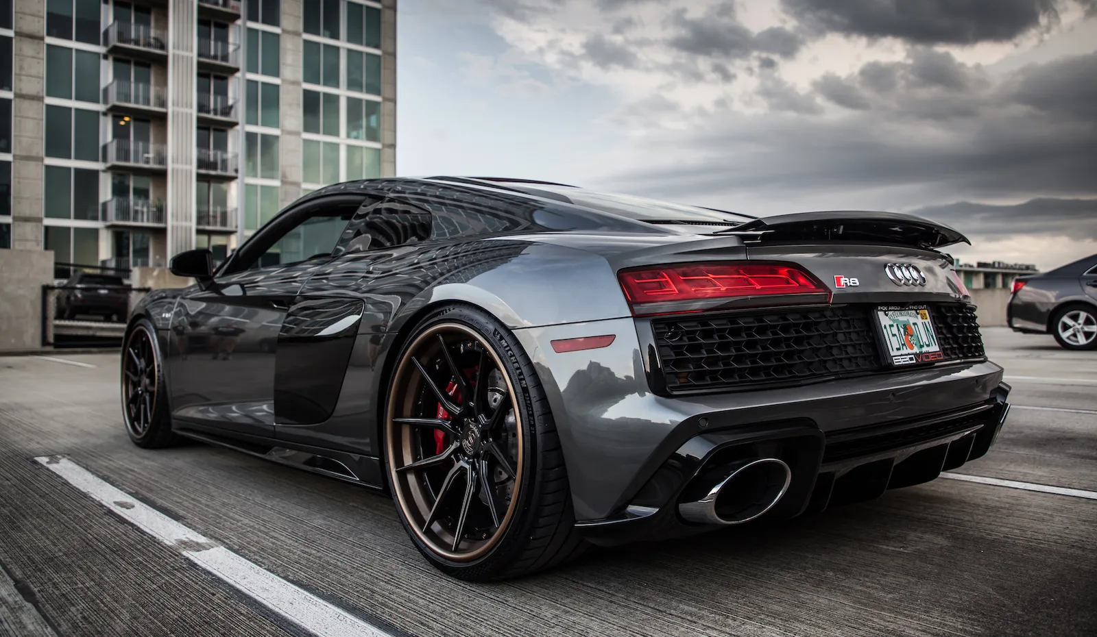 Strasse SV5 Deep Concave FS on Audi R8 Type 4S.2, photo 4