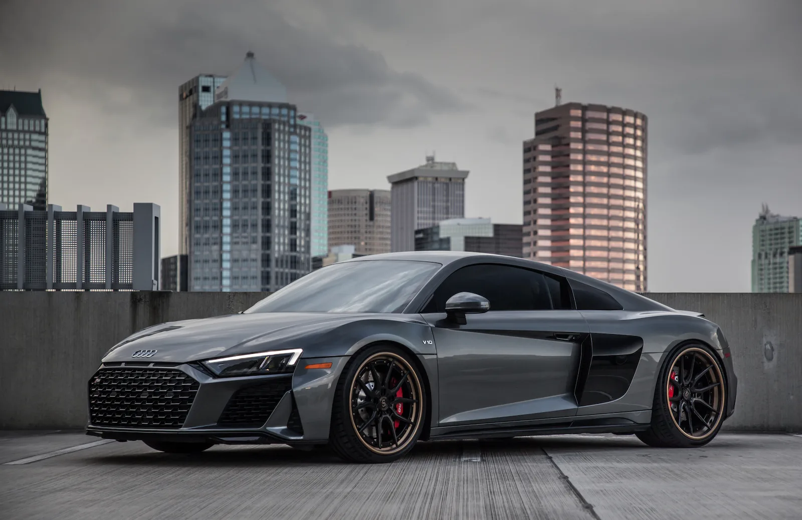 Strasse SV5 Deep Concave FS on Audi R8 Type 4S.2, photo 2