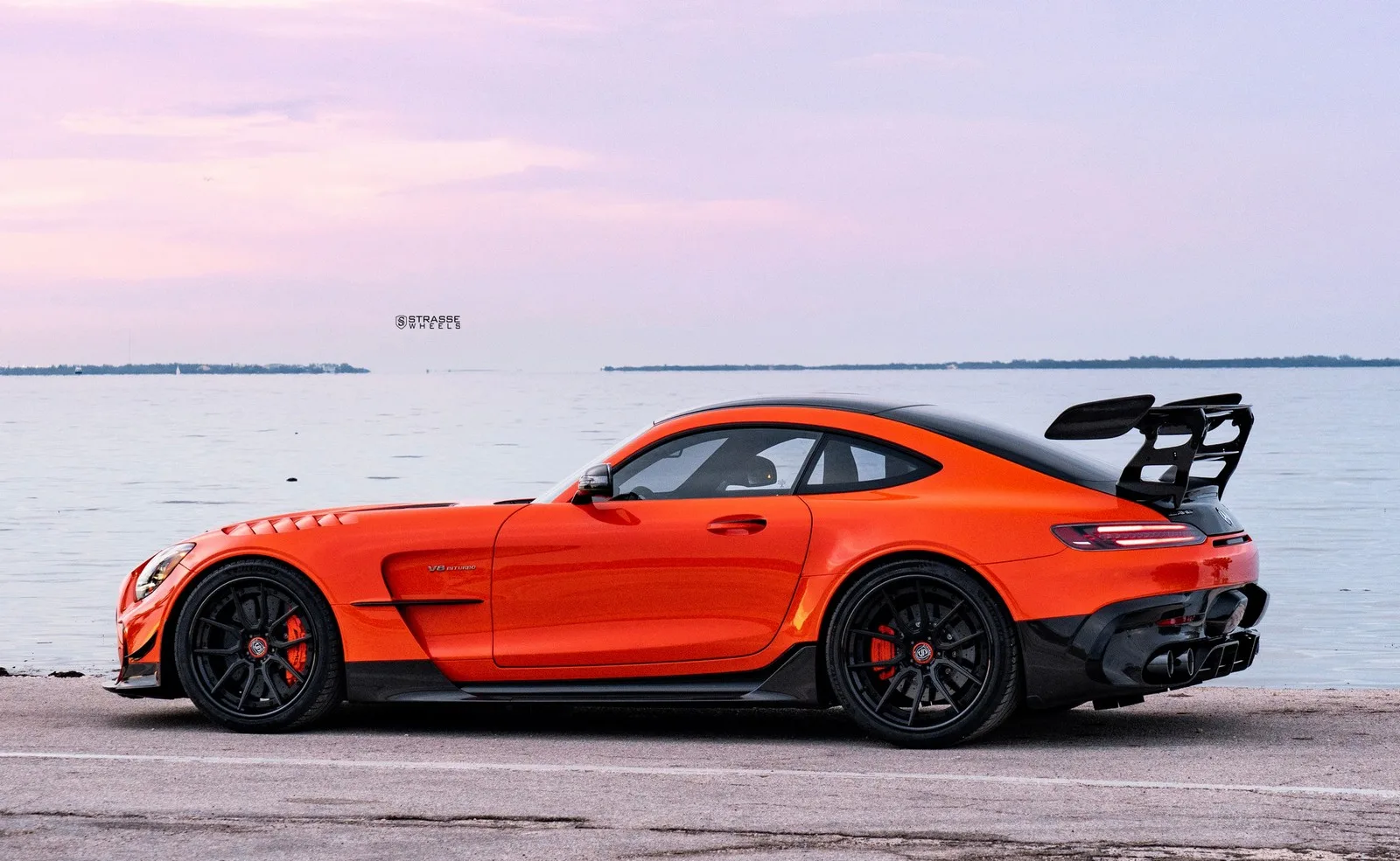 Strasse SV5 Deep Concave FS on Mercedes-Benz AMG GT C190.2, photo 11