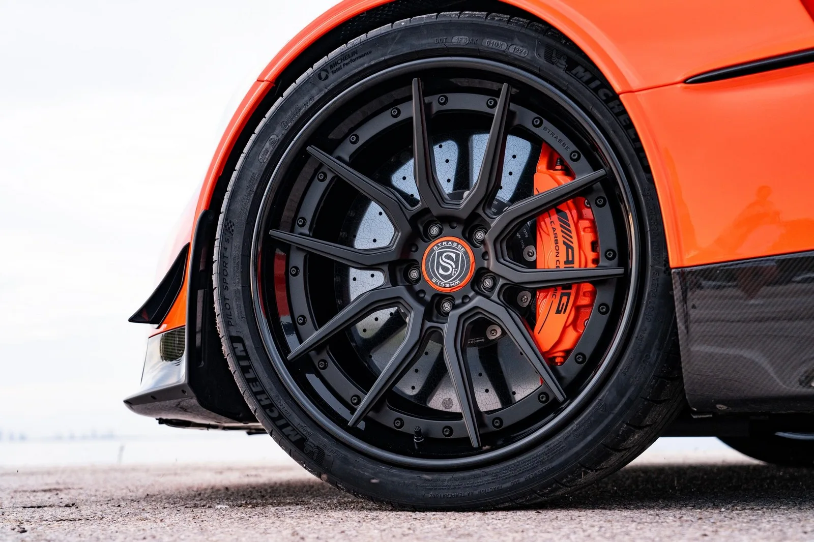 Strasse SV5 Deep Concave FS on Mercedes-Benz AMG GT C190.2, photo 7