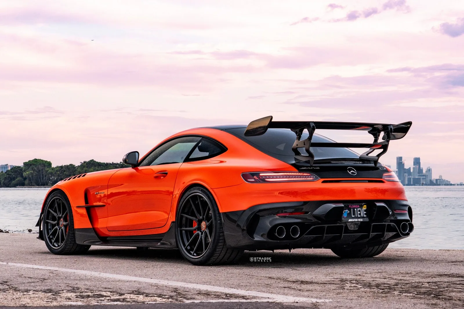 Strasse SV5 Deep Concave FS on Mercedes-Benz AMG GT C190.2, photo 12