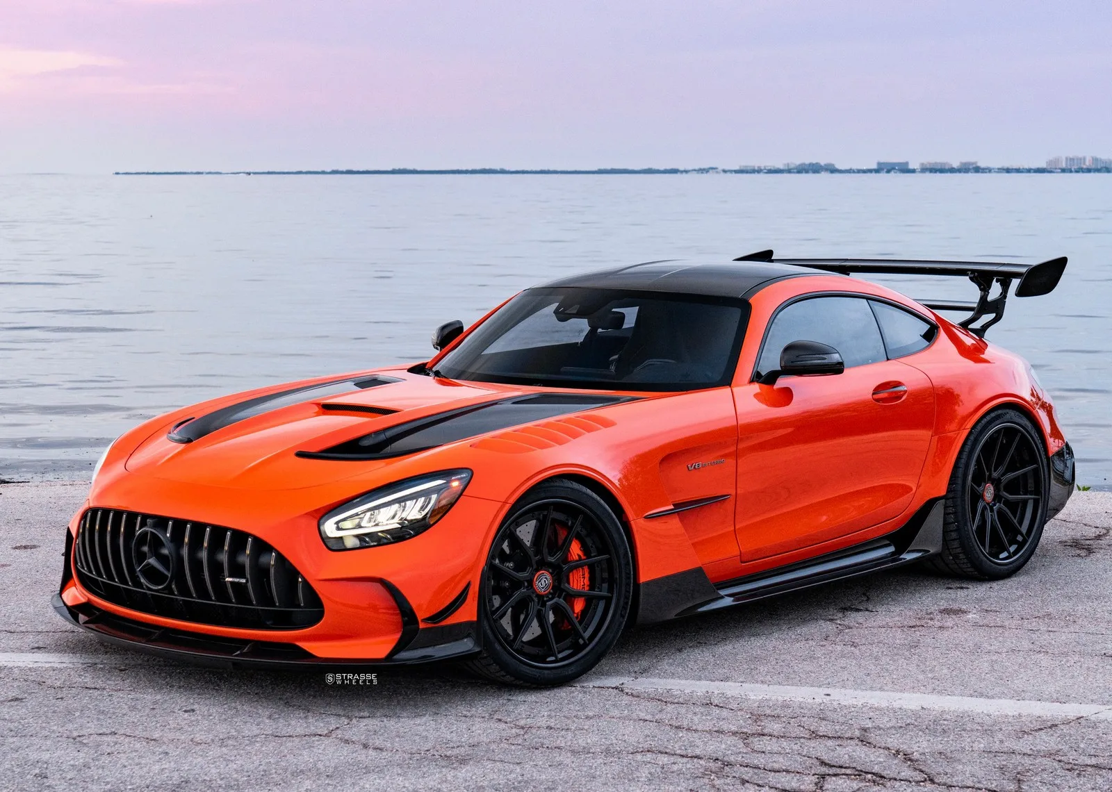 Strasse SV5 Deep Concave FS on Mercedes-Benz AMG GT C190.2, photo 4