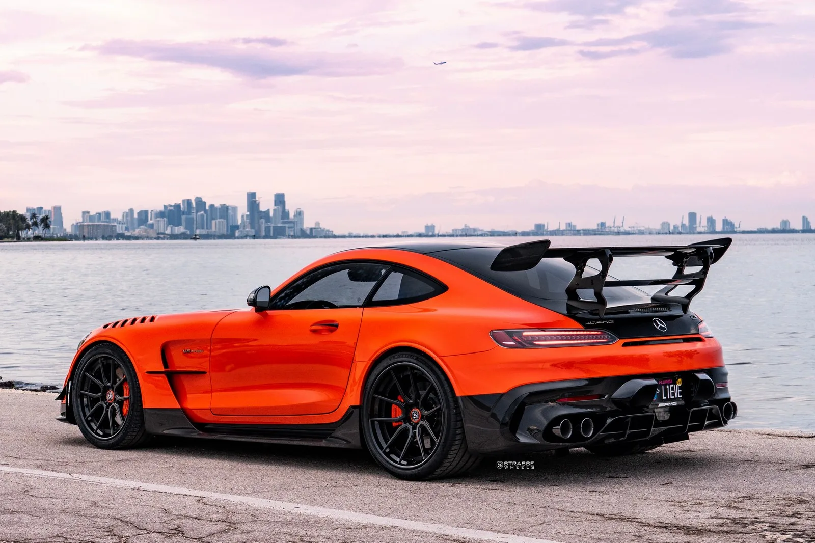 Strasse SV5 Deep Concave FS on Mercedes-Benz AMG GT C190.2, photo 10