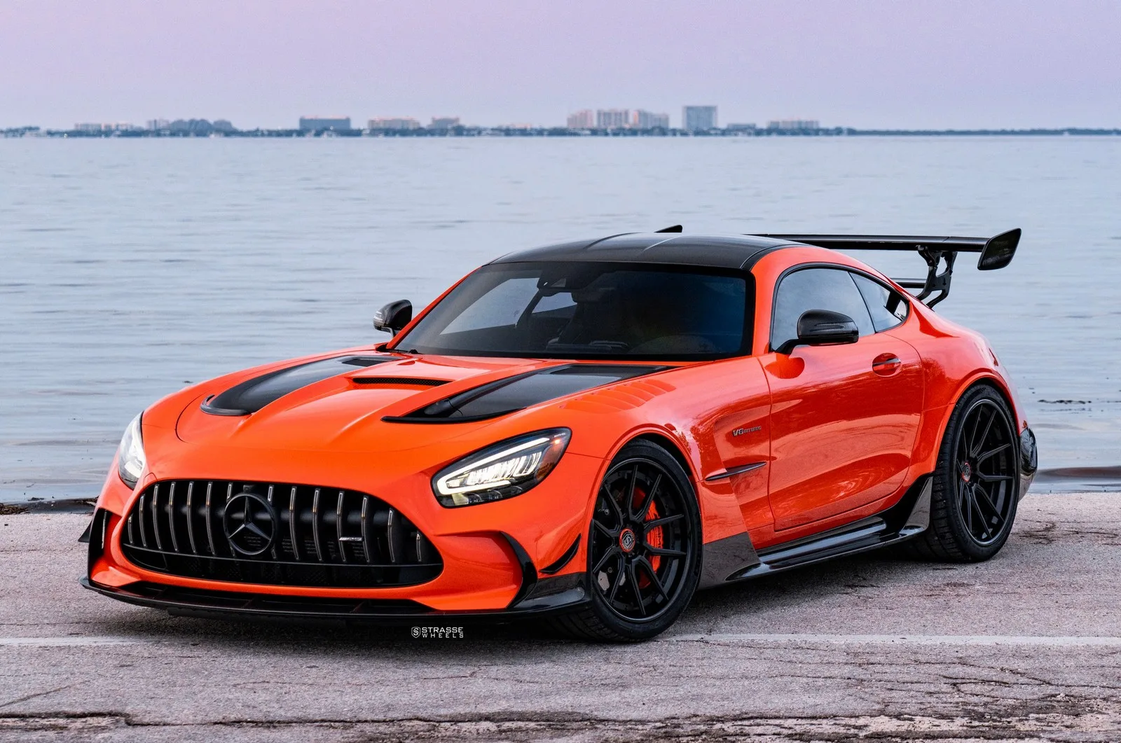 Strasse SV5 Deep Concave FS on Mercedes-Benz AMG GT C190.2, photo 5