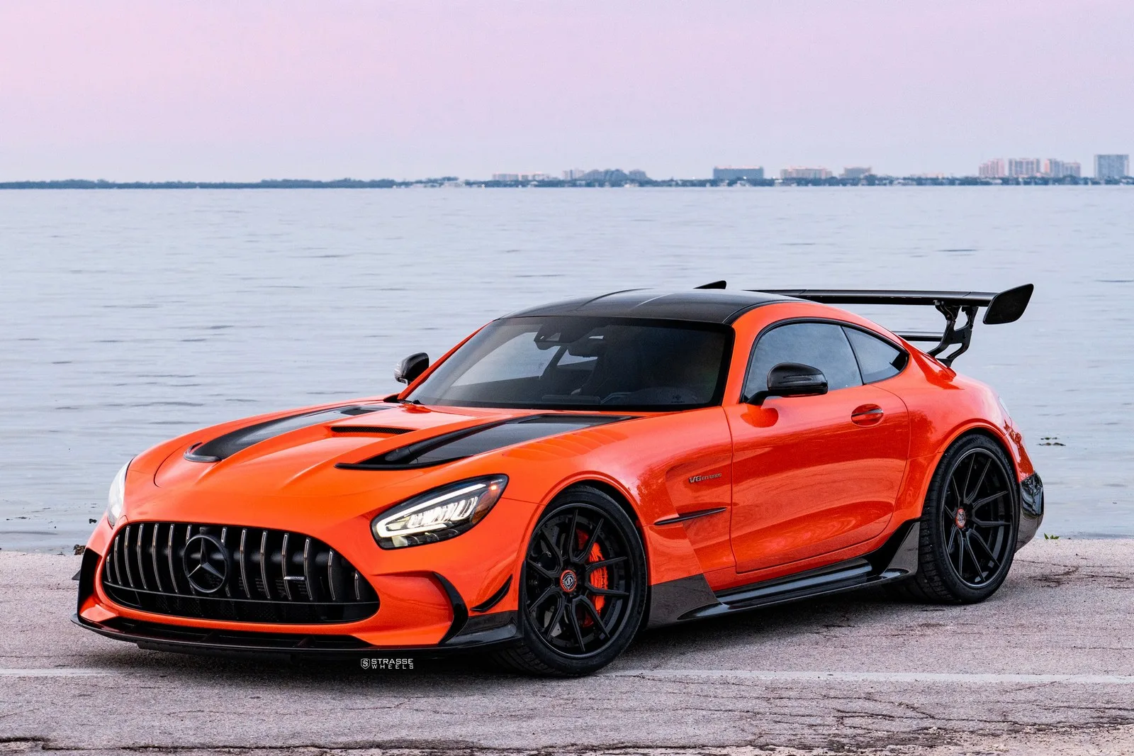 Strasse SV5 Deep Concave FS on Mercedes-Benz AMG GT C190.2, photo 6