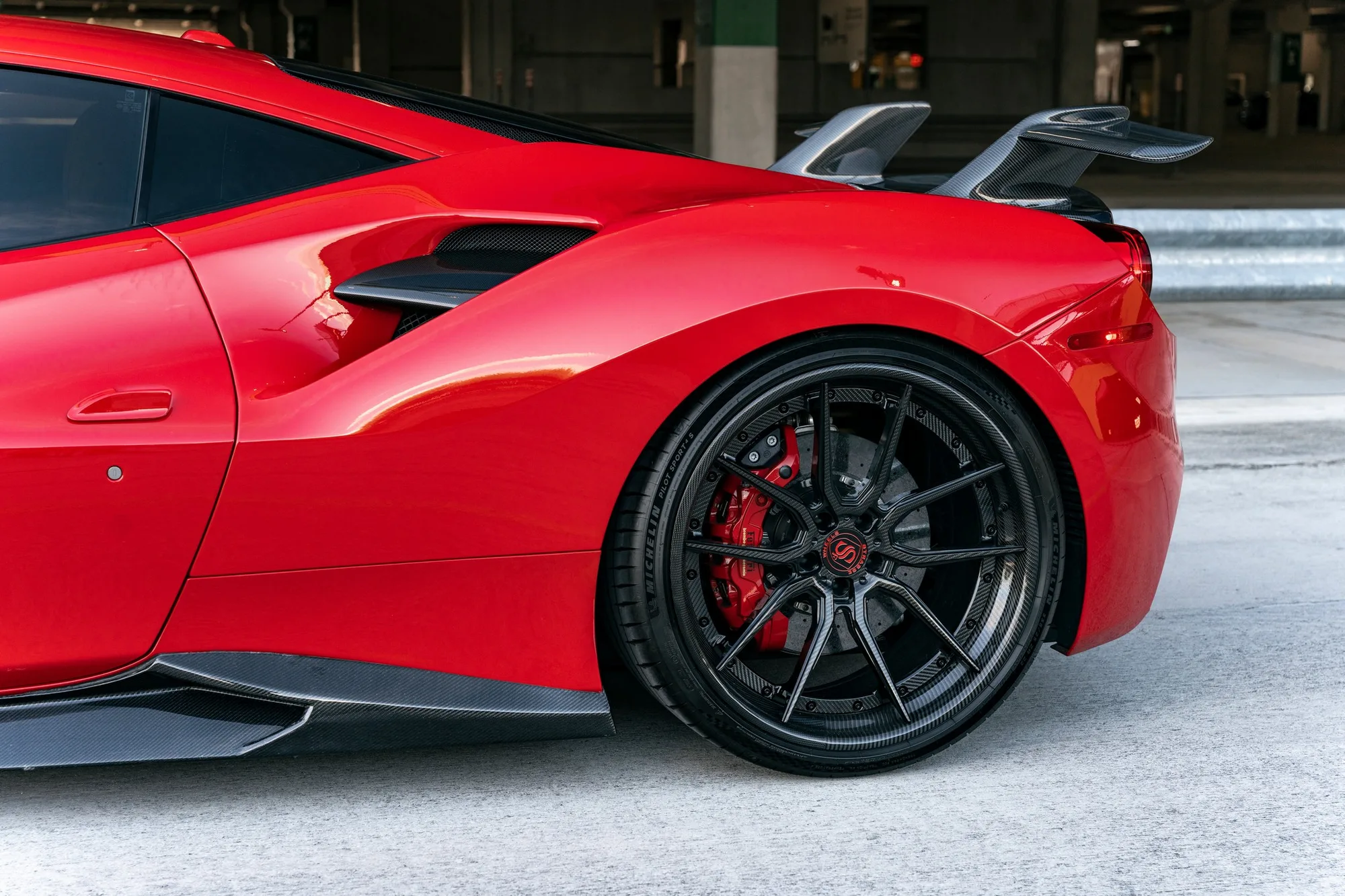 Strasse SV5 Deep Concave FS on Ferrari 488, photo 12