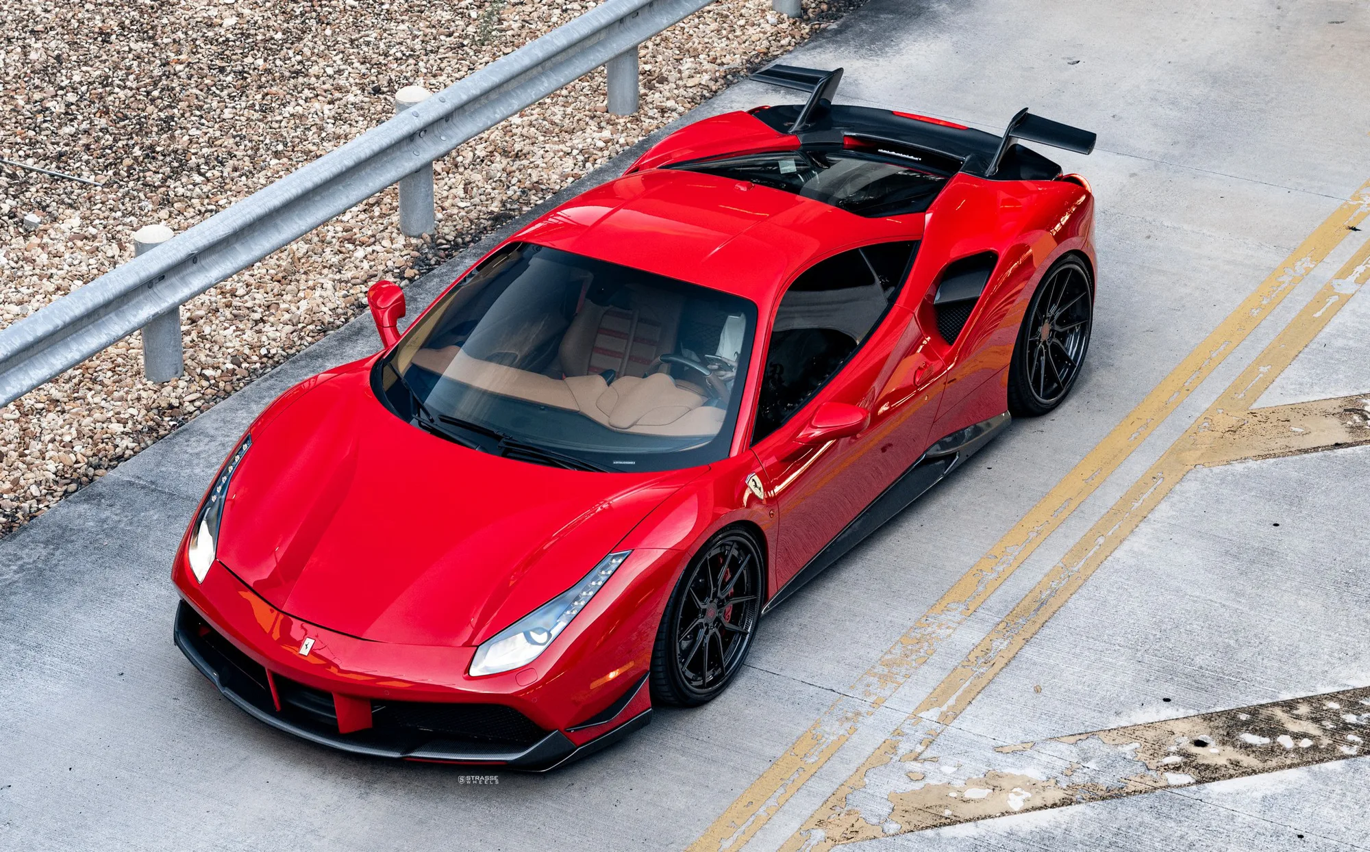 Strasse SV5 Deep Concave FS on Ferrari 488, photo 11