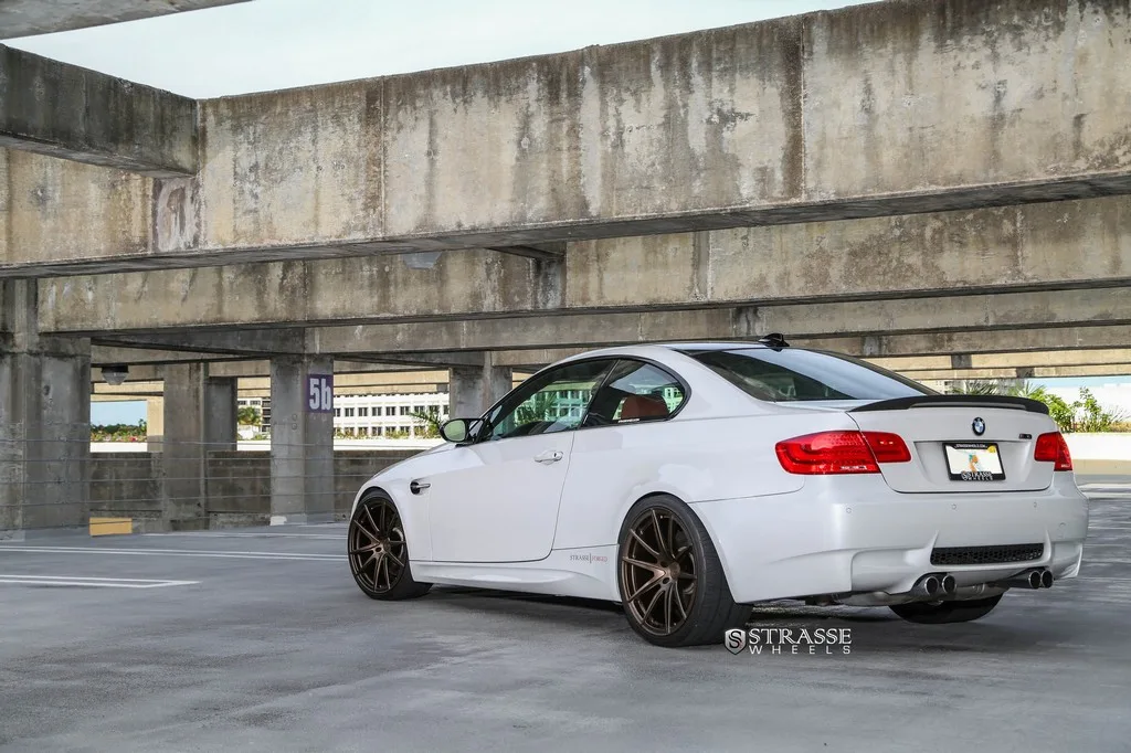 Strasse SV5 Deep Concave Monoblock on BMW M3 E92.1, photo 10