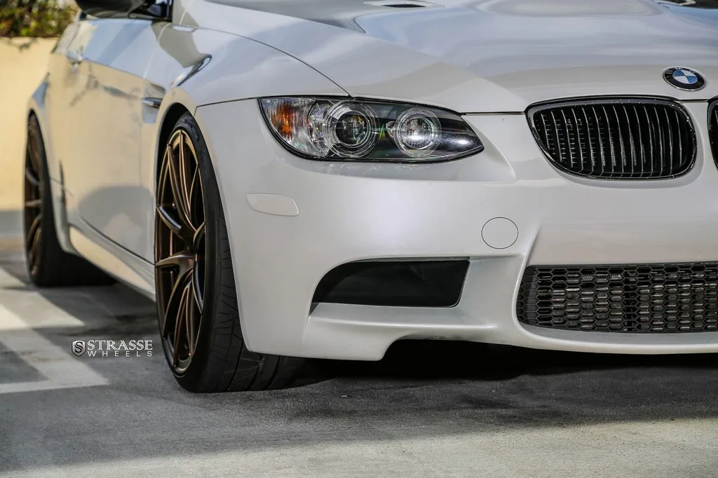 Strasse SV5 Deep Concave Monoblock on BMW M3 E92.1, photo 7
