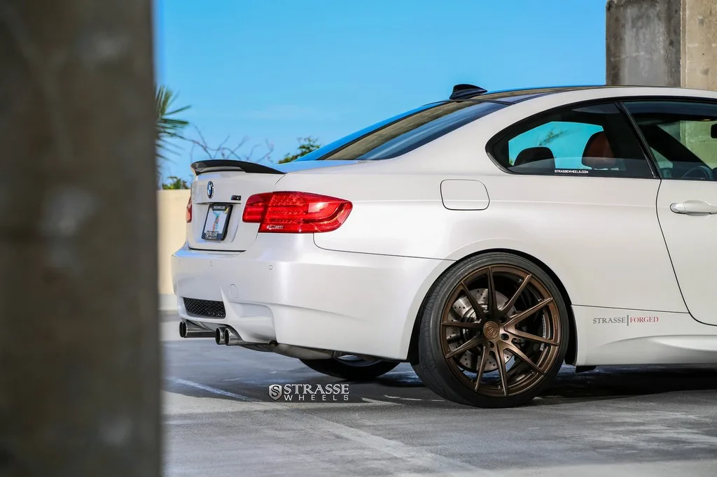 Strasse SV5 Deep Concave Monoblock on BMW M3 E92.1, photo 8