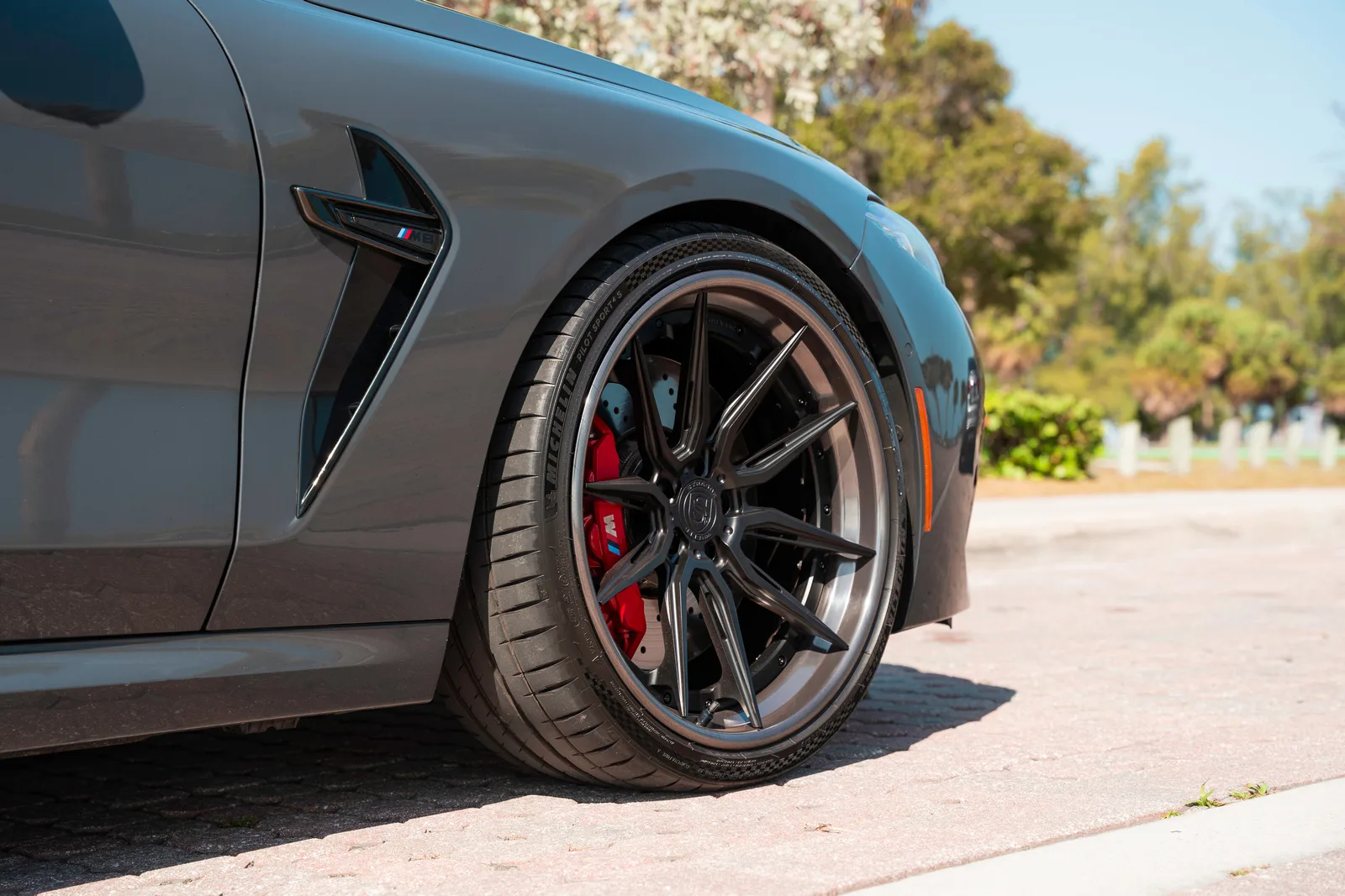 Strasse SV5-RS Deep Concave FS on BMW M8 F92.2