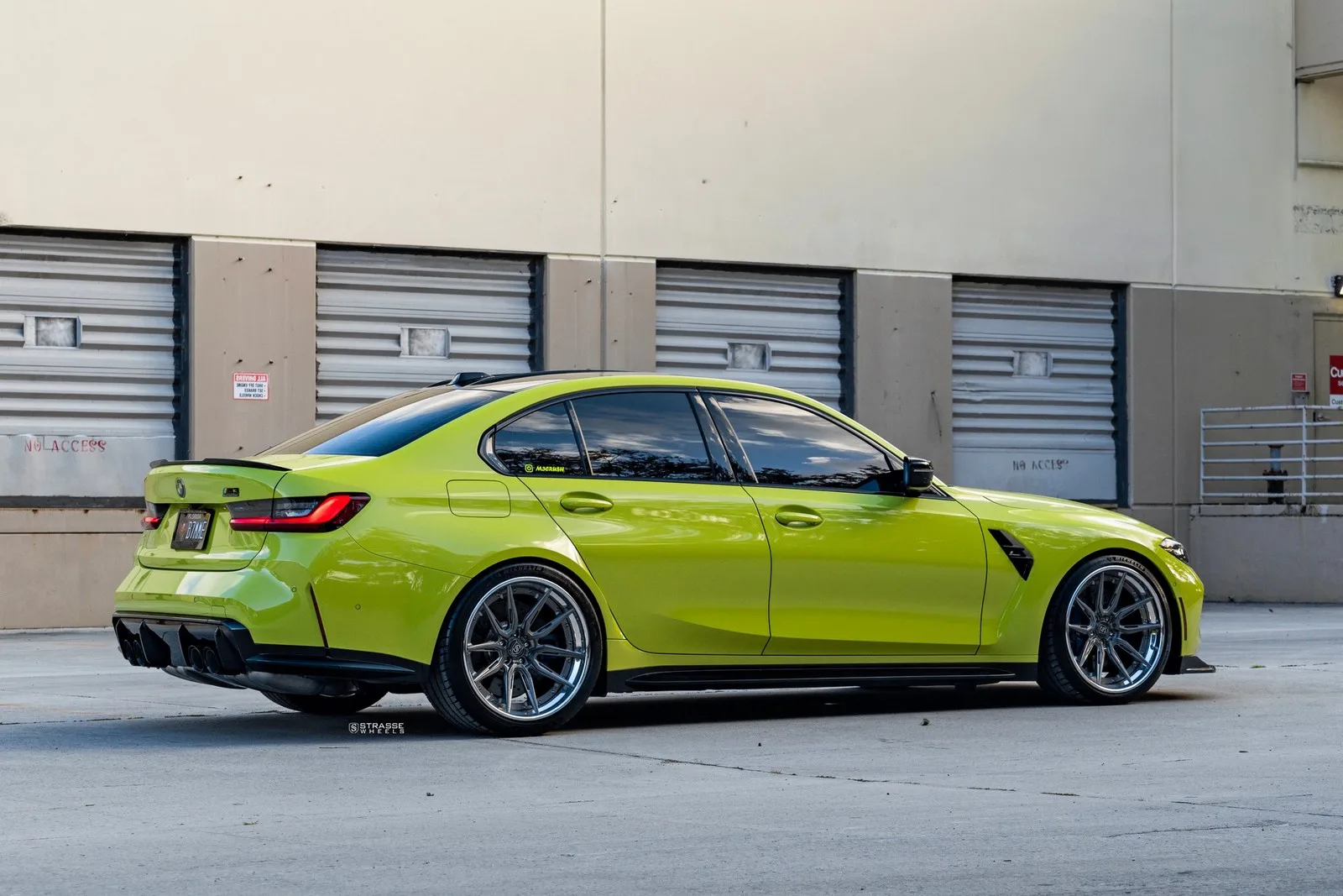 Strasse SV5-RS Deep Concave FS on BMW M3 G80.1, photo 12