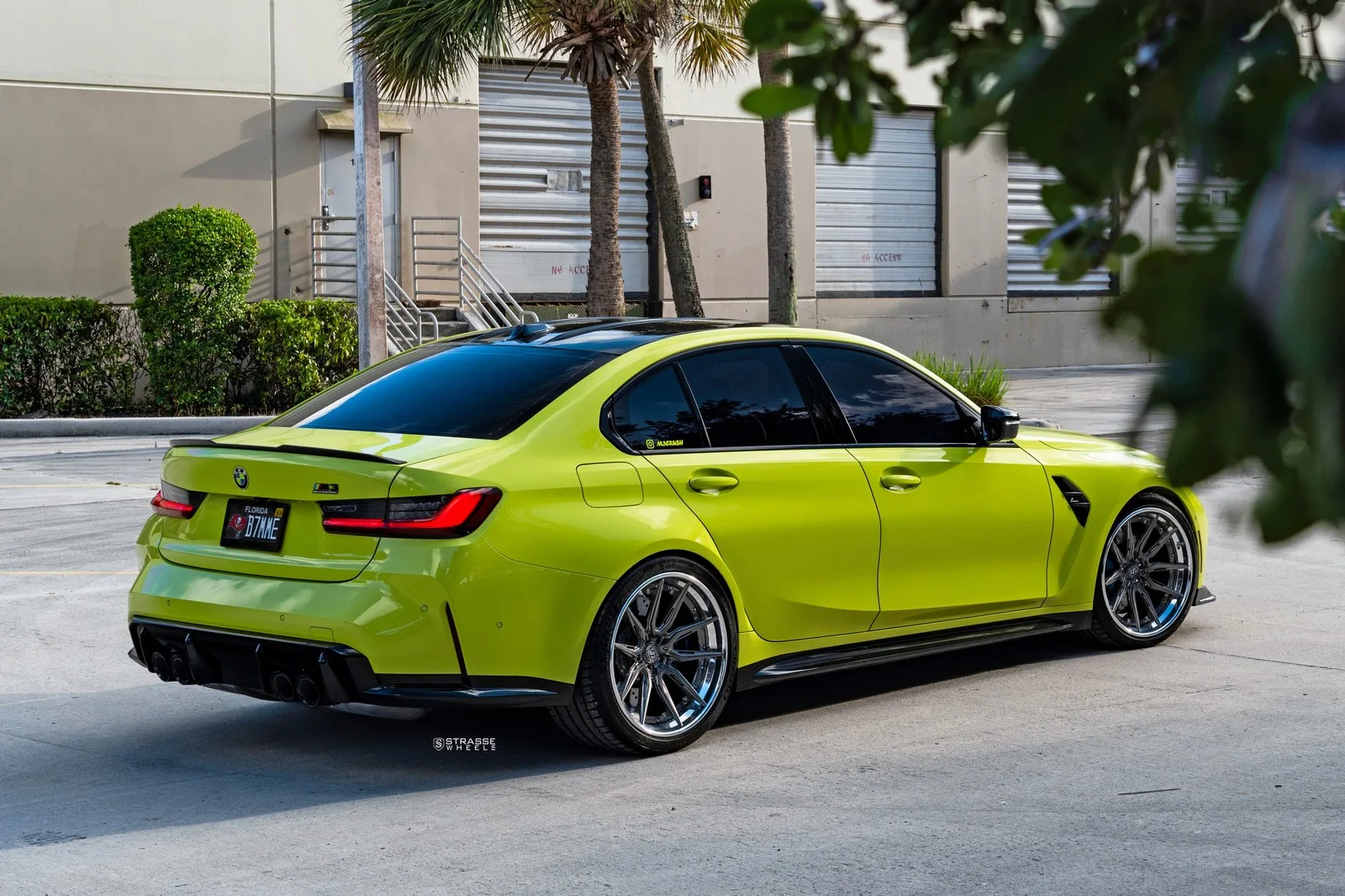 Strasse SV5-RS Deep Concave FS on BMW M3 G80.1, photo 2