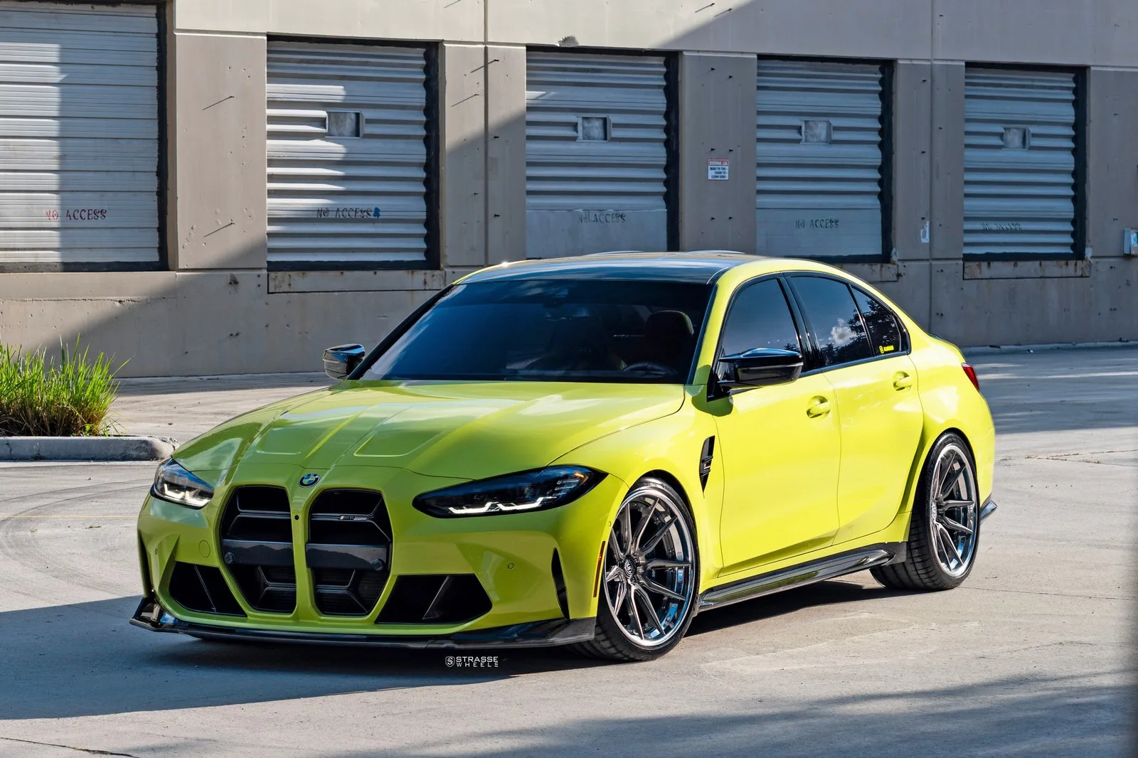 Strasse SV5-RS Deep Concave FS on BMW M3 G80.1, photo 4