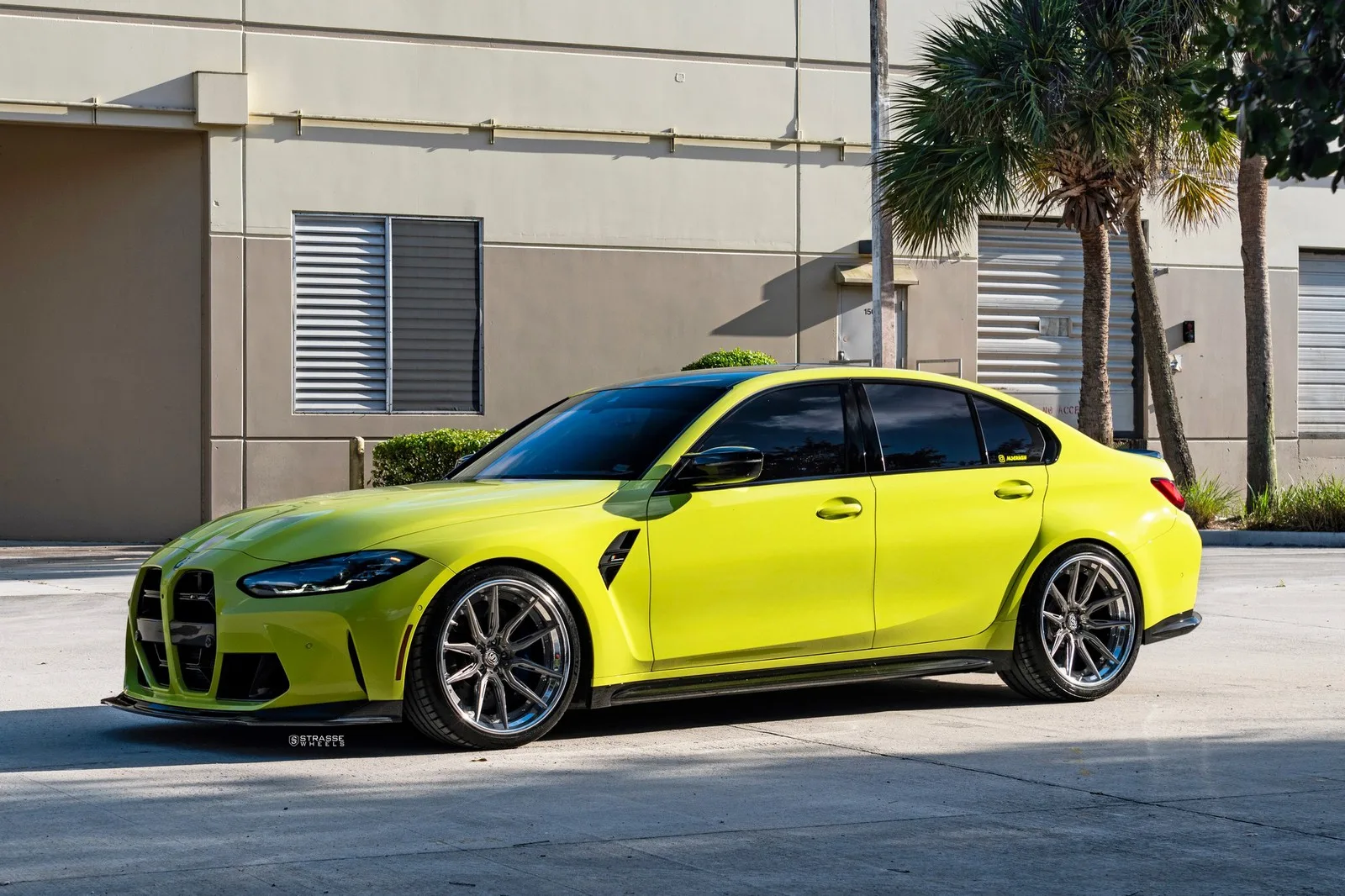 Strasse SV5-RS Deep Concave FS on BMW M3 G80.1