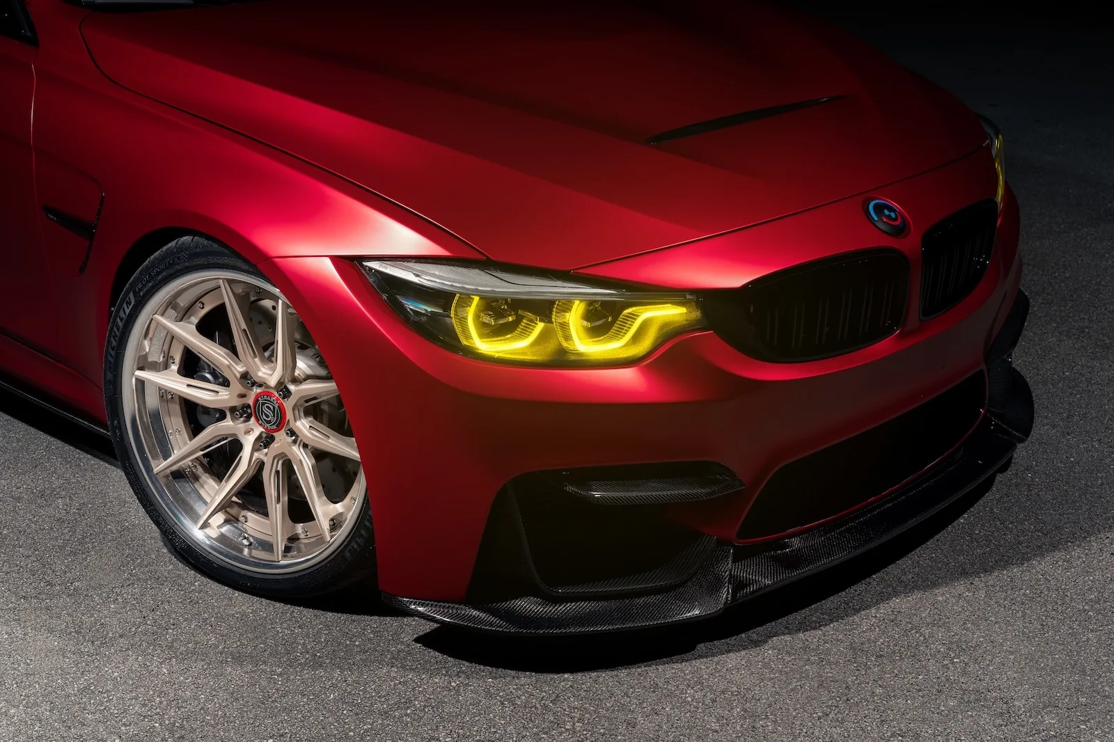 Strasse SV5-RS Deep Concave FS on BMW M3 F80.1, photo 8