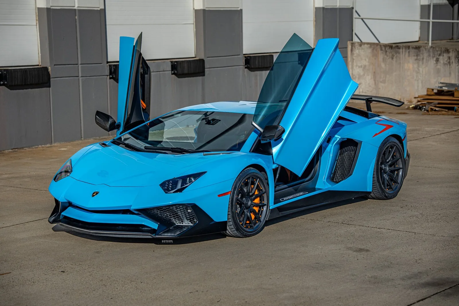 Strasse SV5-RS Ultralight Carbon Fiber on Lamborghini Aventador First Gen.1, photo 7