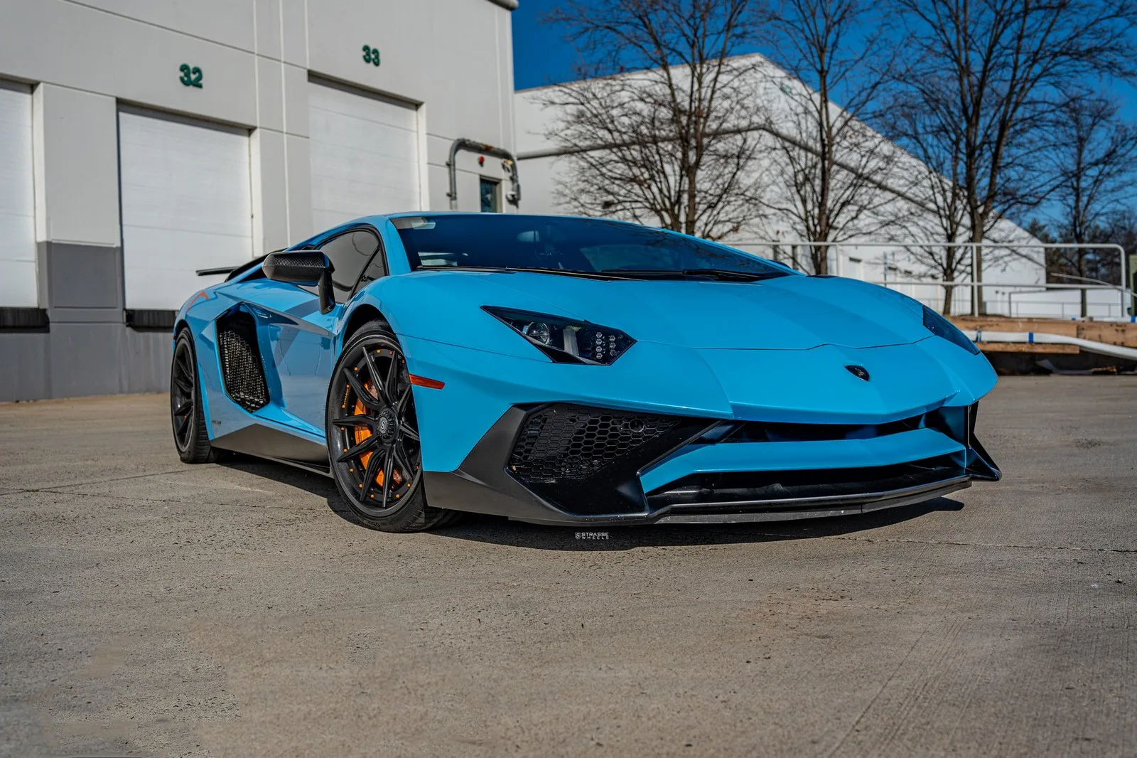 Strasse SV5-RS Ultralight Carbon Fiber on Lamborghini Aventador First Gen.1, photo 8