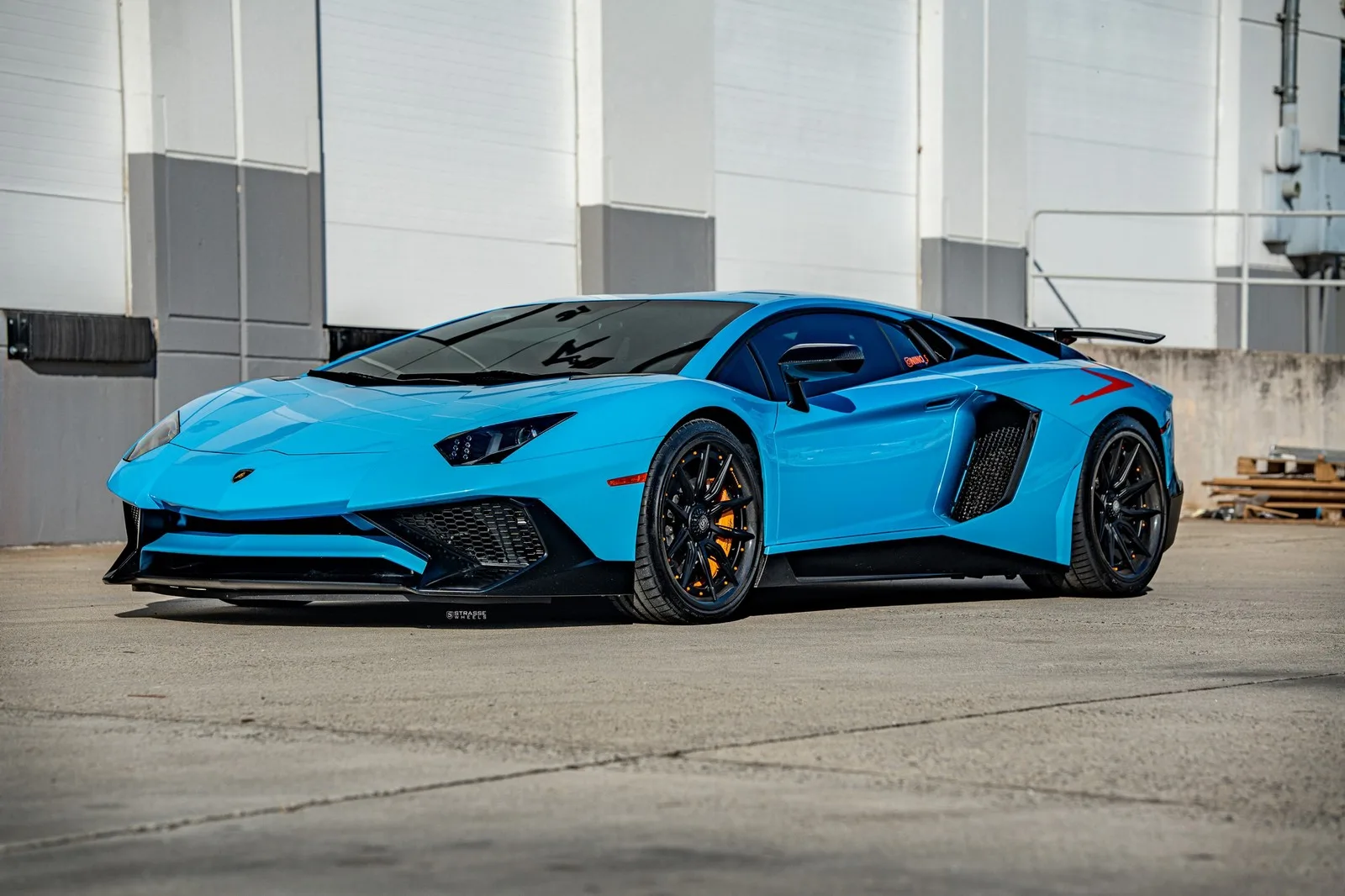 Strasse SV5-RS Ultralight Carbon Fiber on Lamborghini Aventador First Gen.1, photo 9