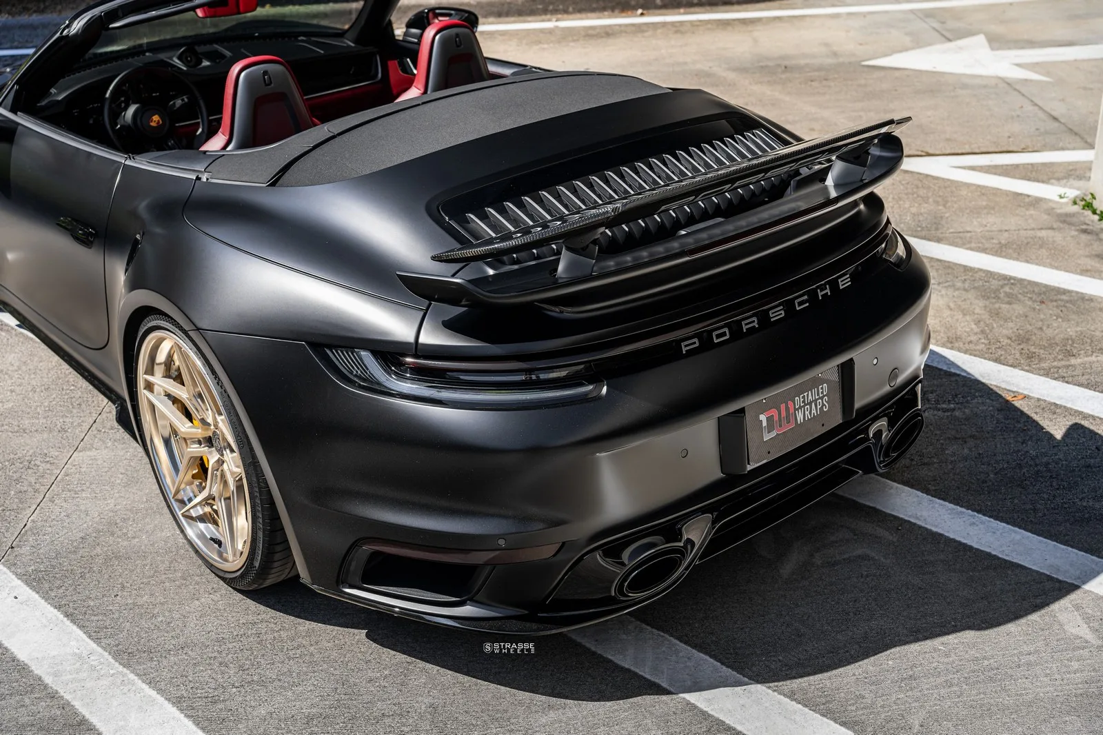 Strasse SV5R Deep Concave FS on Porsche 911 992.1, photo 11