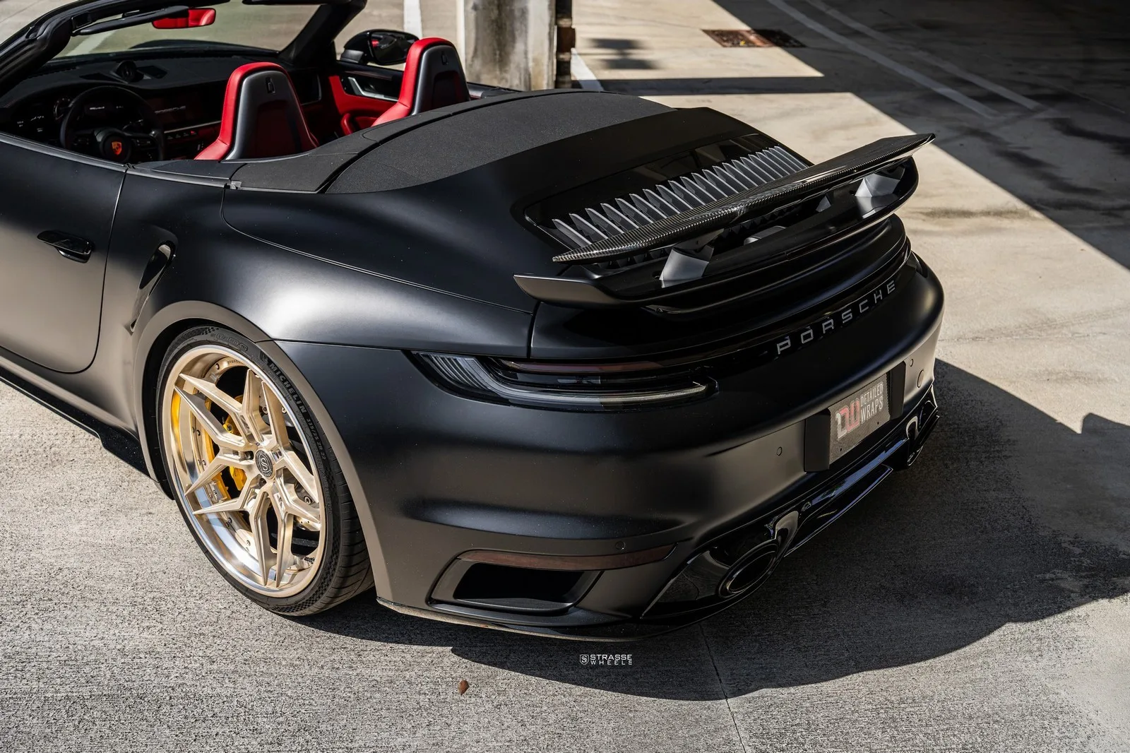 Strasse SV5R Deep Concave FS on Porsche 911 992.1, photo 8