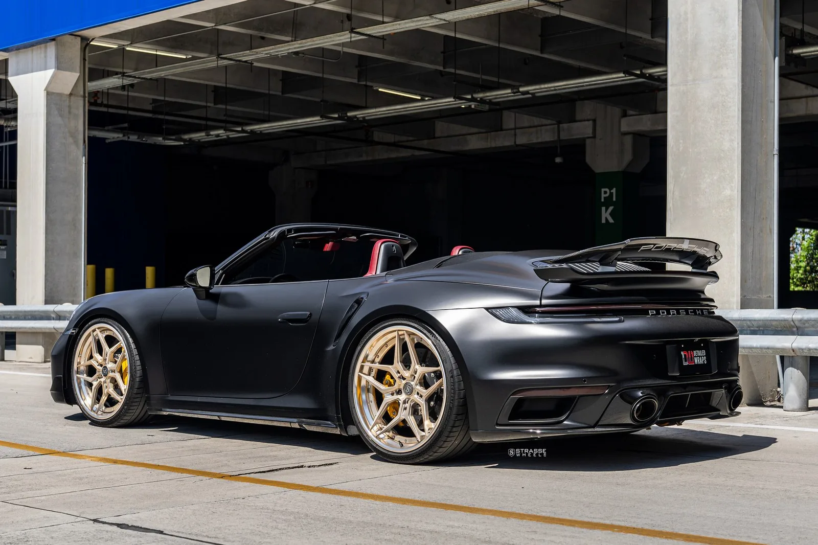 Strasse SV5R Deep Concave FS on Porsche 911 992.1, photo 9