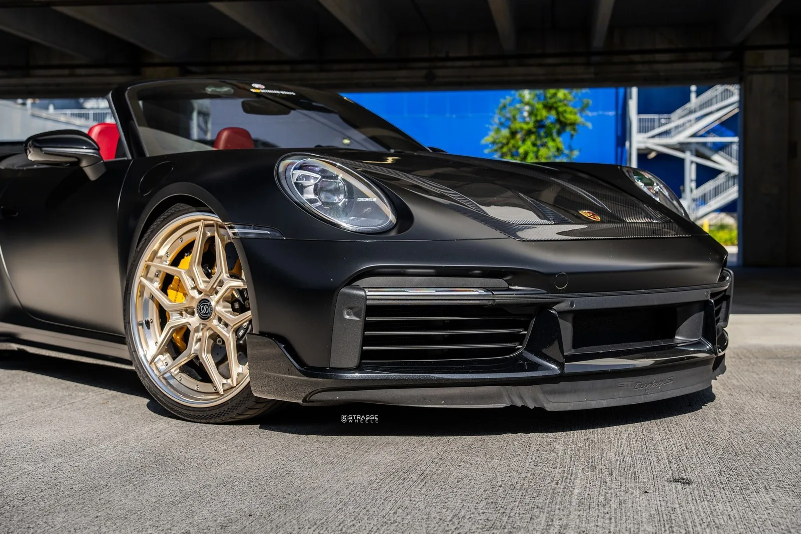 Strasse SV5R Deep Concave FS on Porsche 911 992.1, photo 7