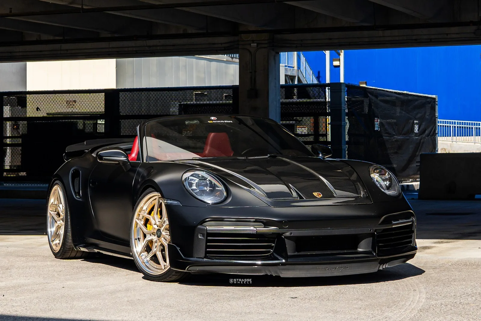 Strasse SV5R Deep Concave FS on Porsche 911 992.1, photo 4