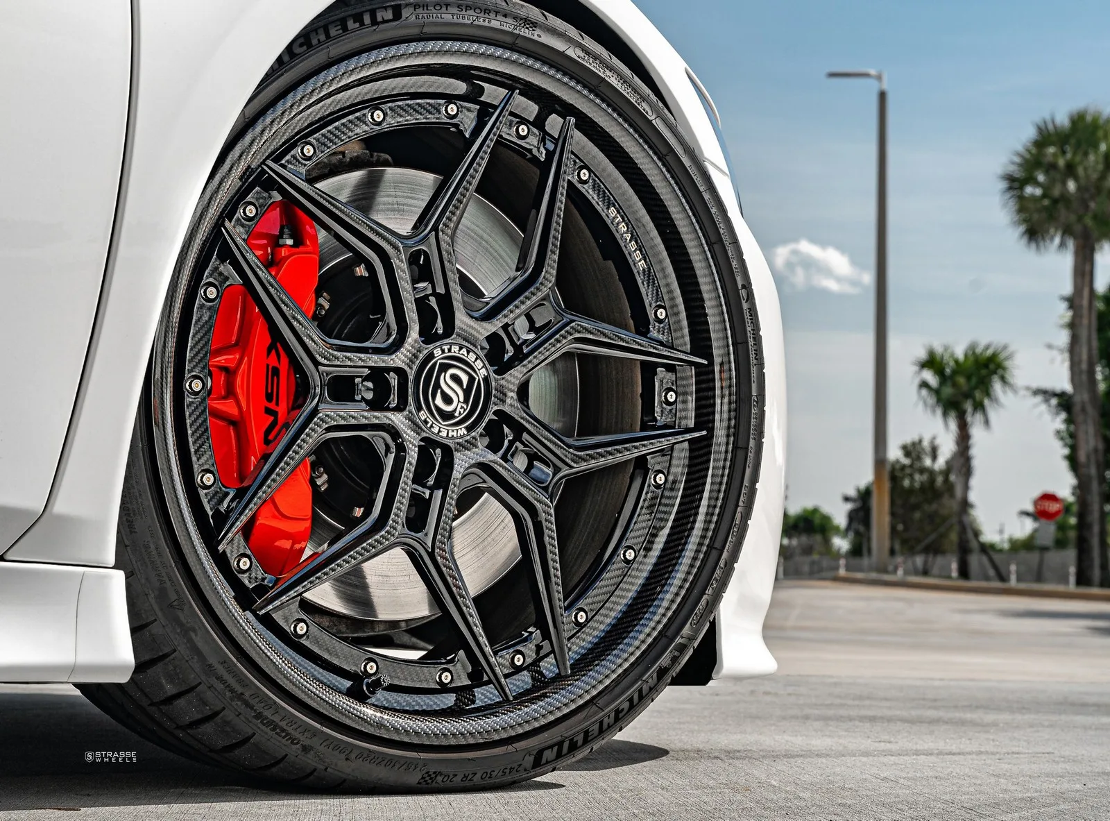 Strasse SV5R Deep Concave FS on Acura NSX II (NC1), photo 4