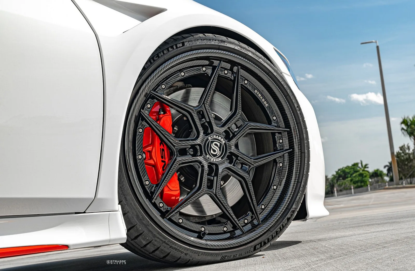 Strasse SV5R Deep Concave FS on Acura NSX II (NC1), photo 10