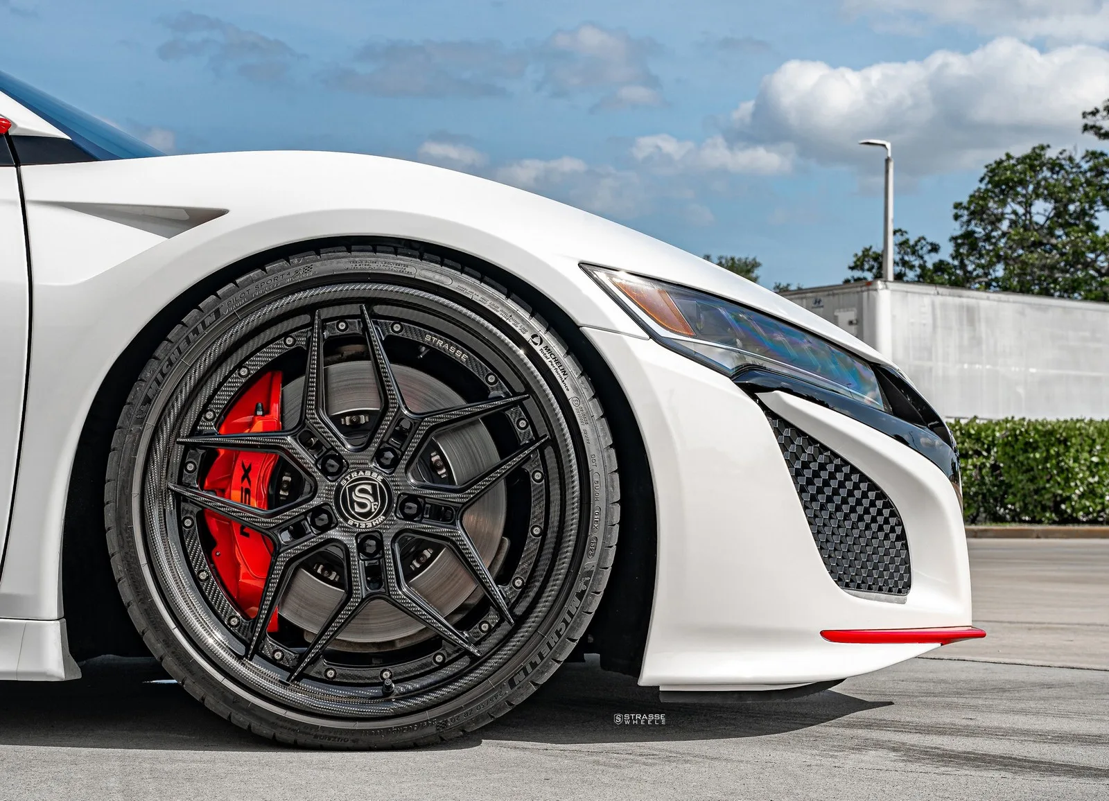 Strasse SV5R Deep Concave FS on Acura NSX II (NC1), photo 2