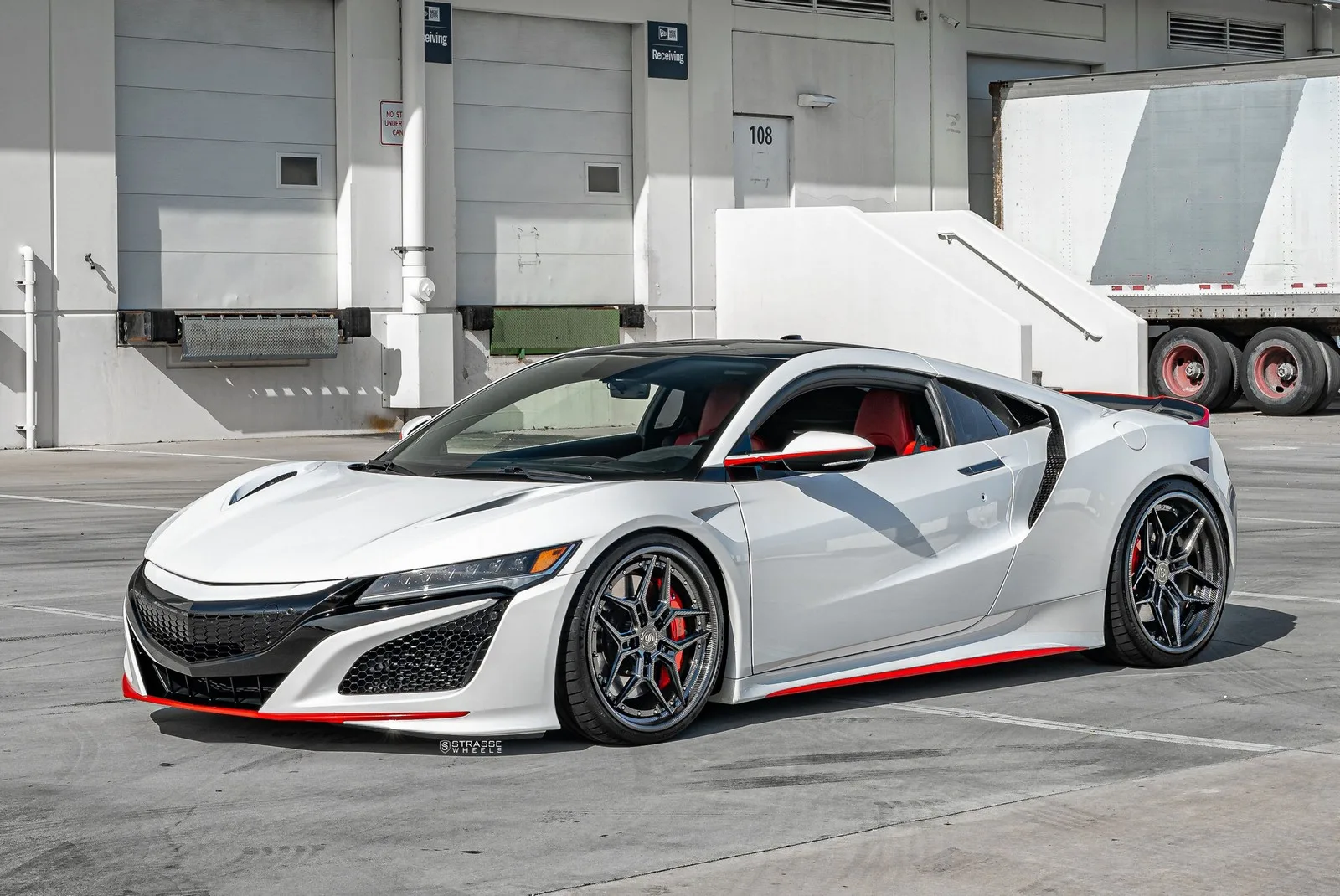 Strasse SV5R Deep Concave FS on Acura NSX II (NC1), photo 7