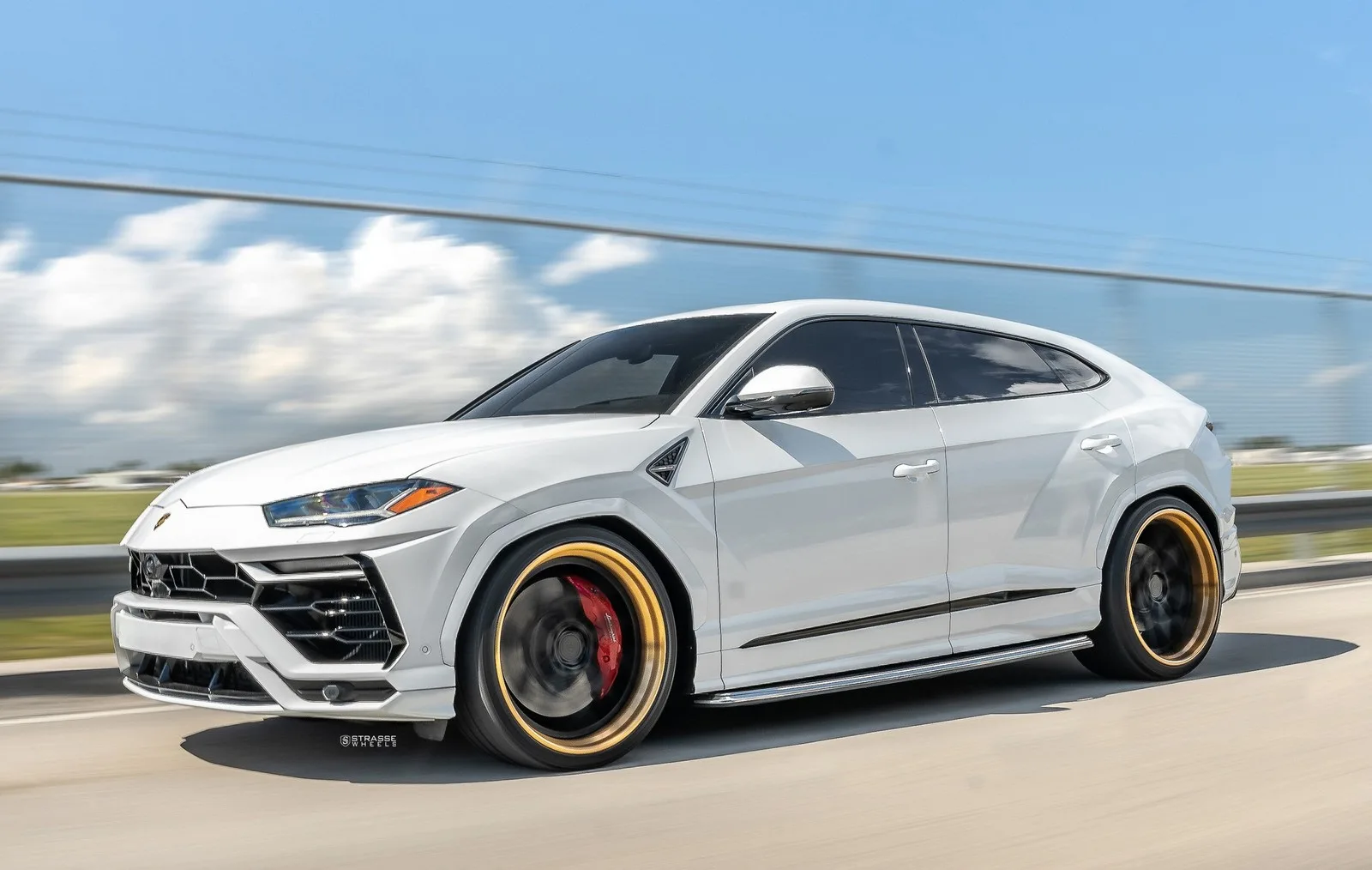 Strasse SV5R Deep Concave FS on Lamborghini Urus (2018), photo 3