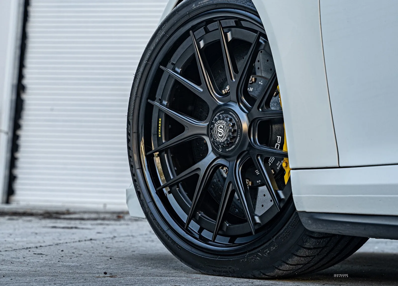 Strasse SV7 Deep Concave FS on Porsche 911 991.1, photo 3