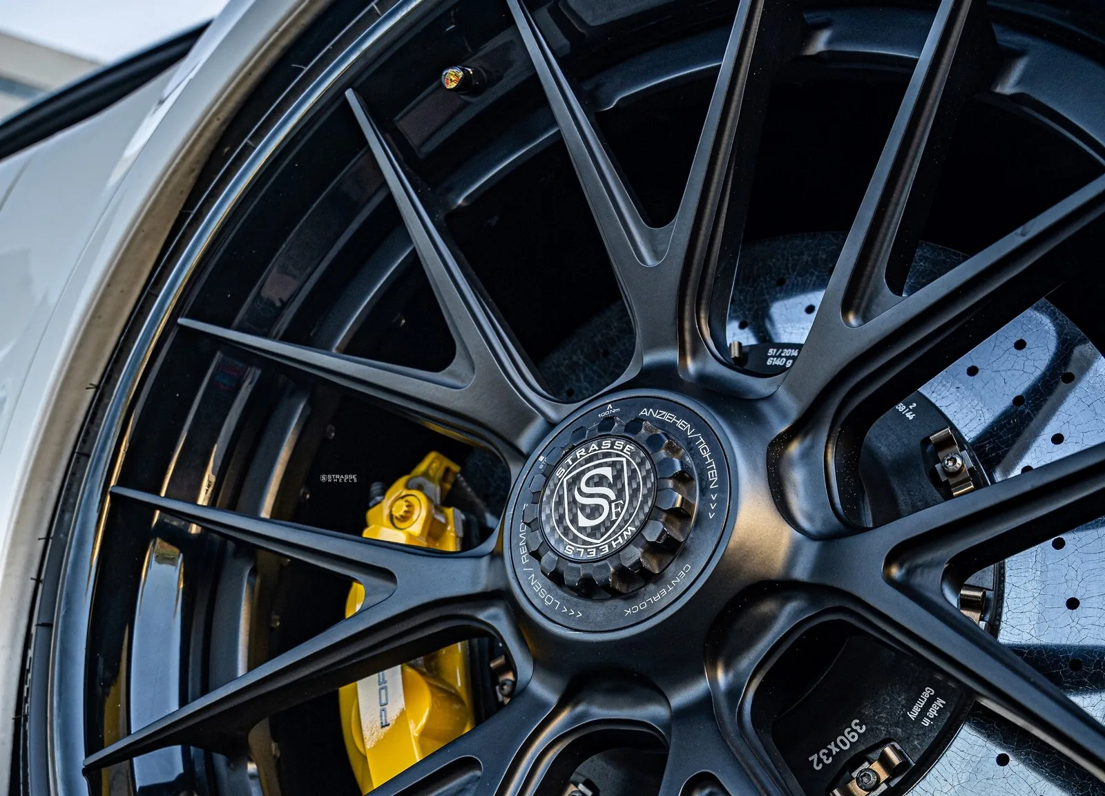 Strasse SV7 Deep Concave FS on Porsche 911 991.1, photo 5