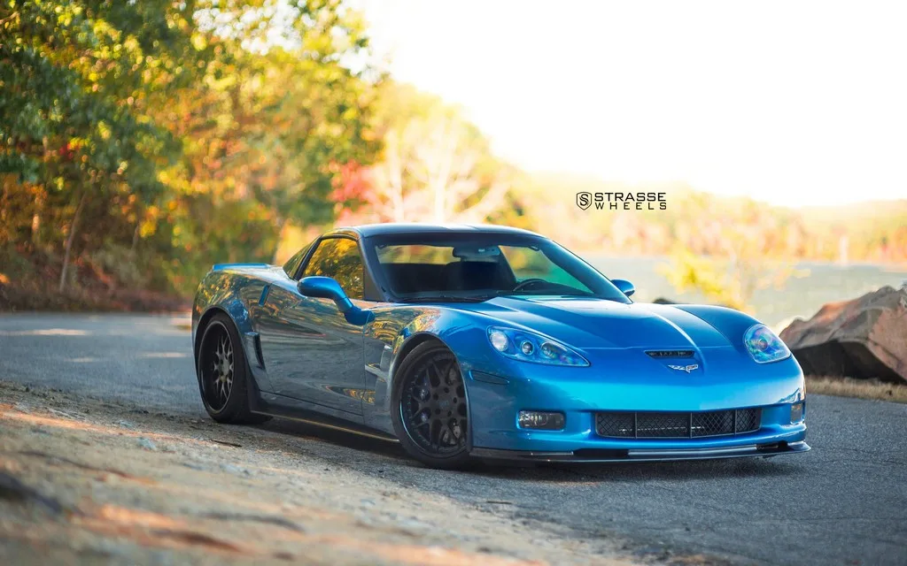 Strasse SV8 Signature Series on Chevrolet Corvette C6, photo 9